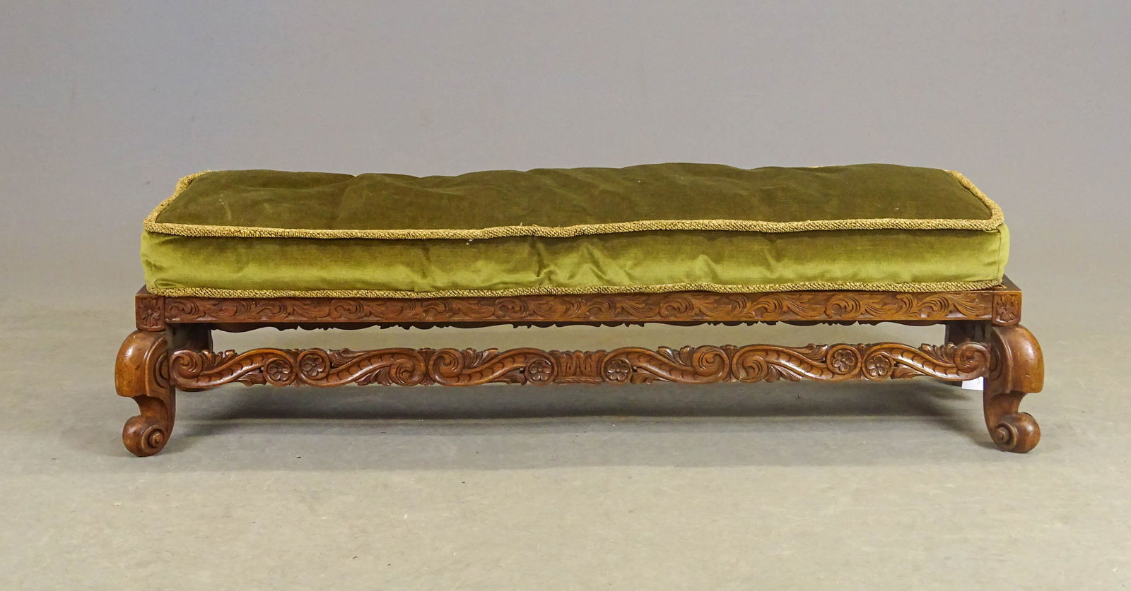 Elijah Slocum Carved Stool - 3