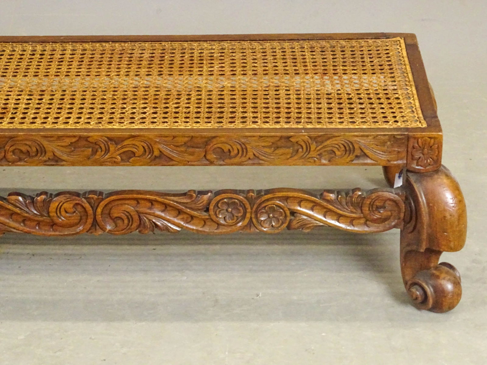 Elijah Slocum Carved Stool - 5