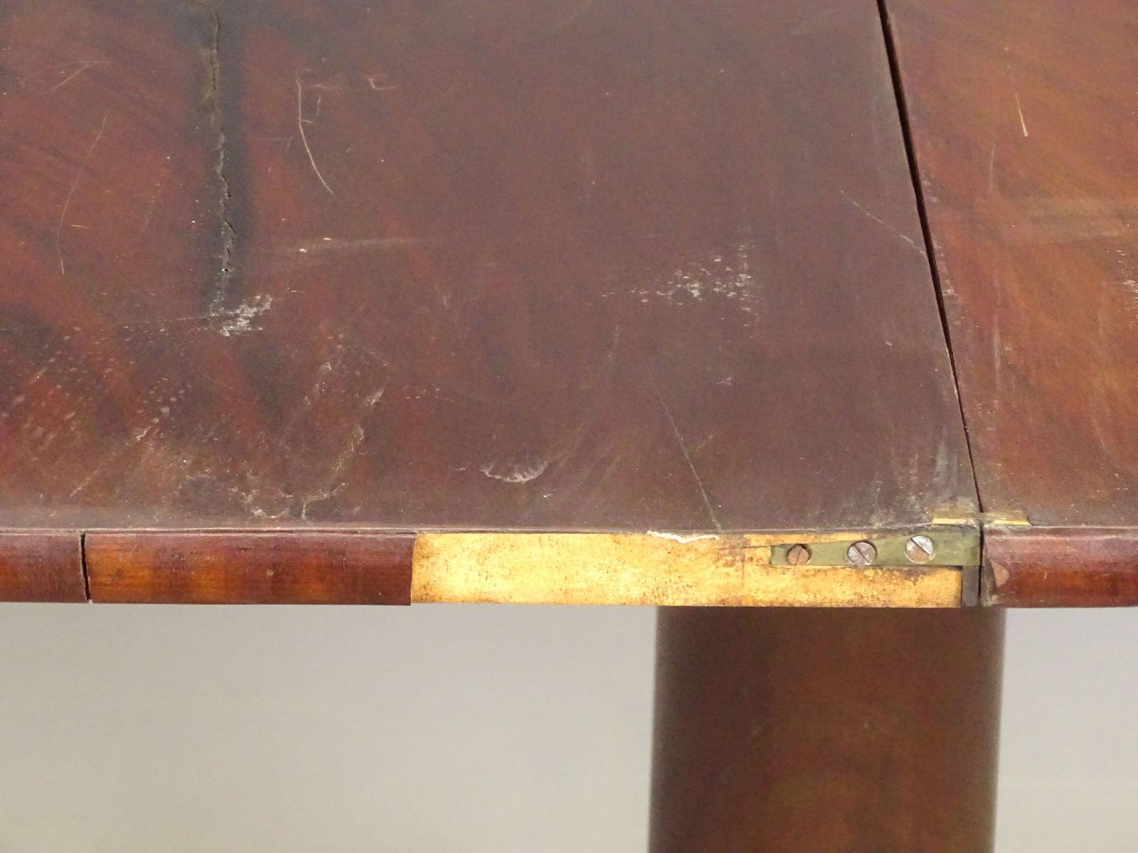 19th c. Classical Mahogany Card Table - 6