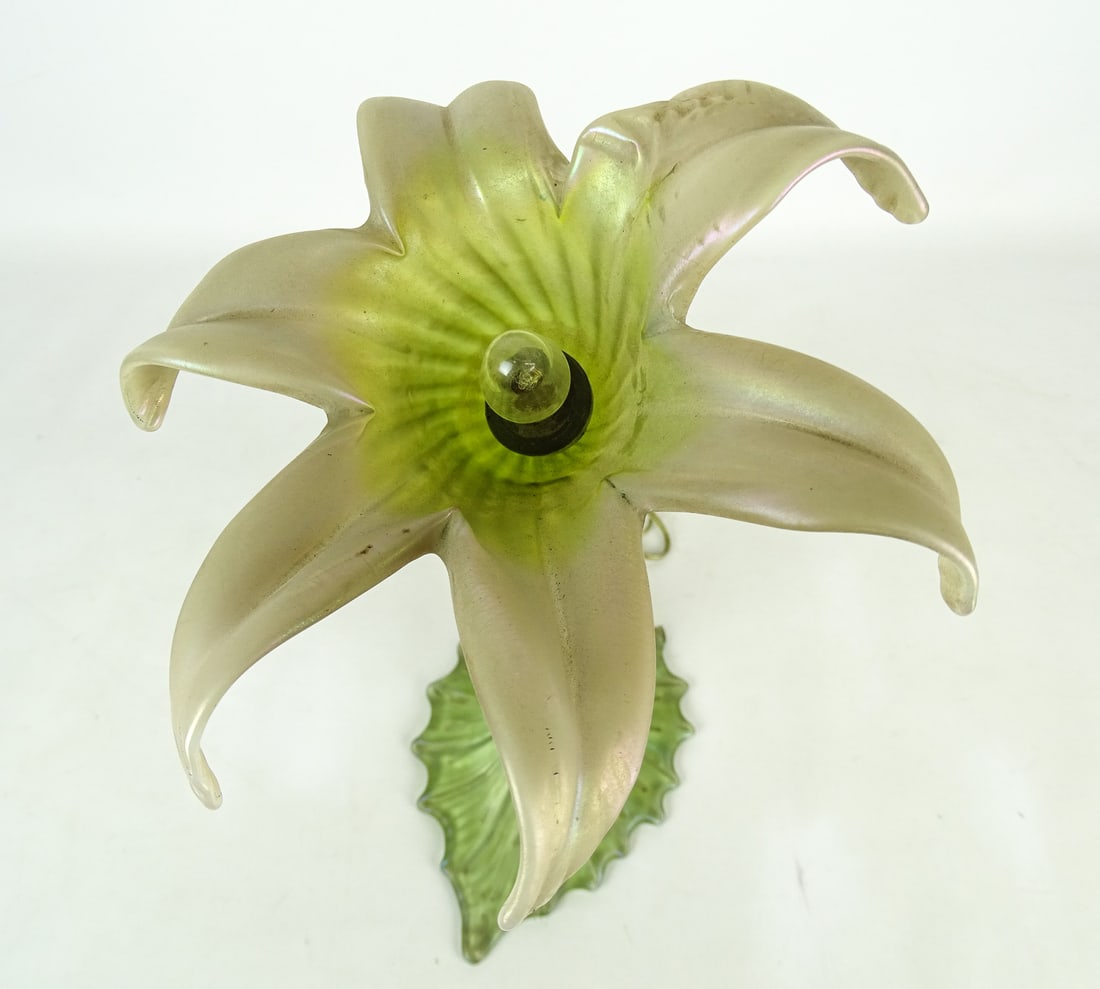 Art Glass Table Lamp - 4