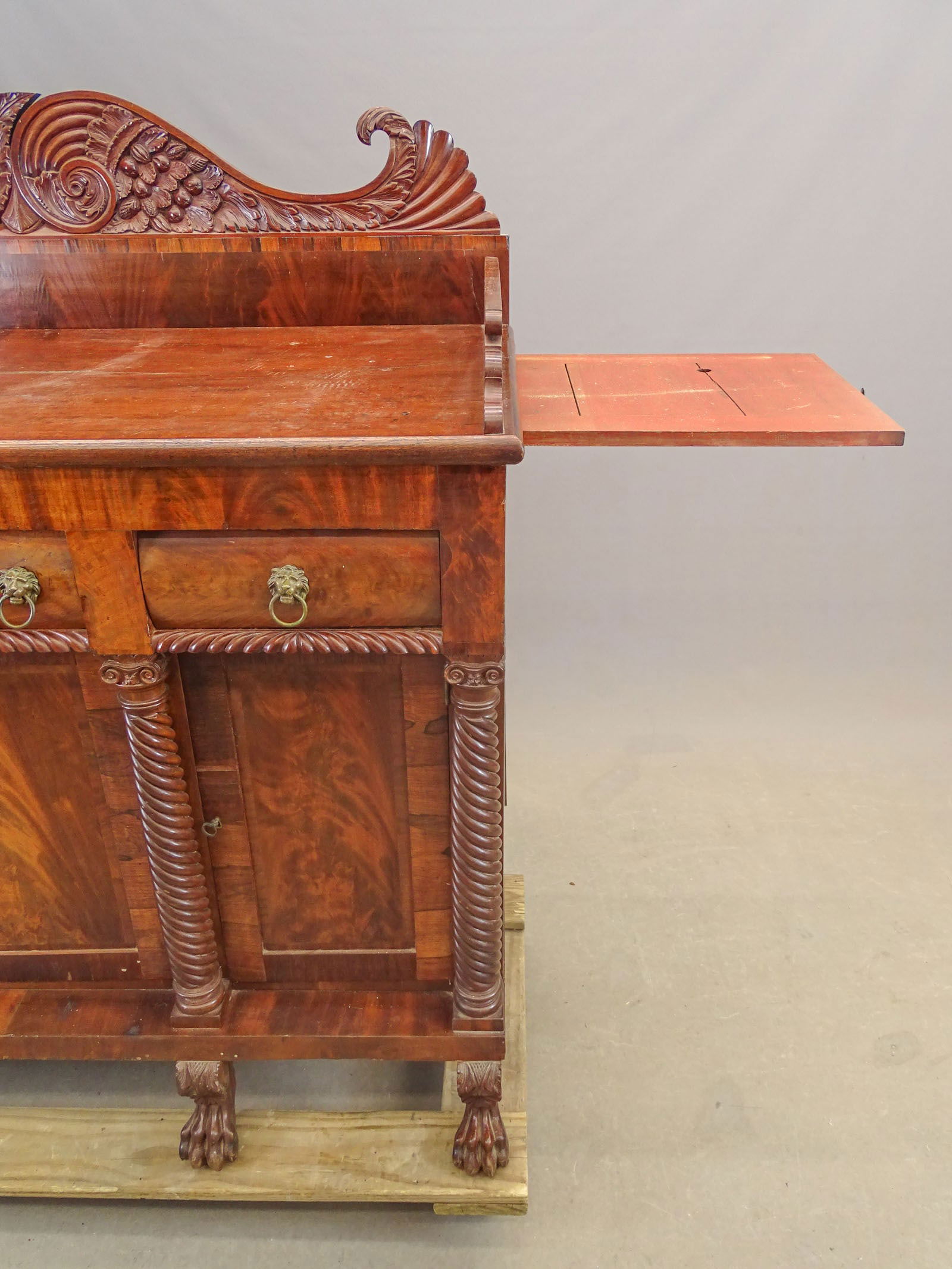 19th c. Empire Sideboard - 12