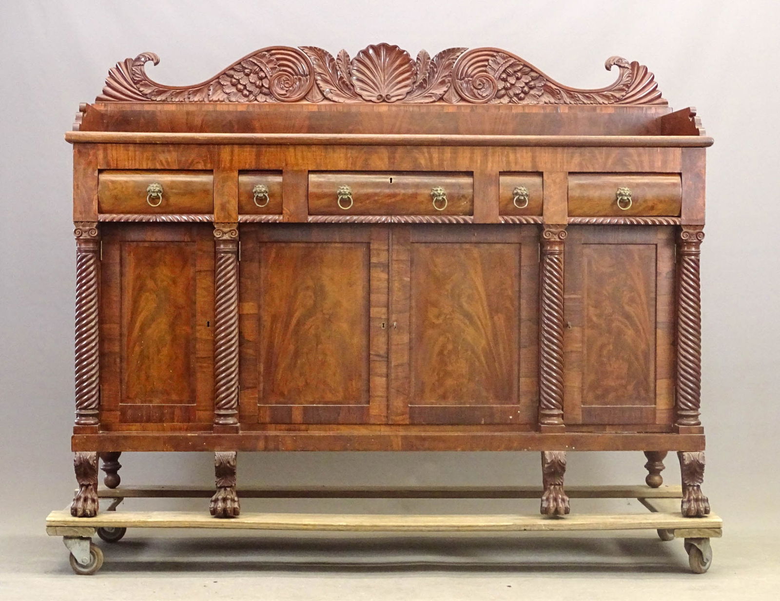 19th c. Empire Sideboard - 2
