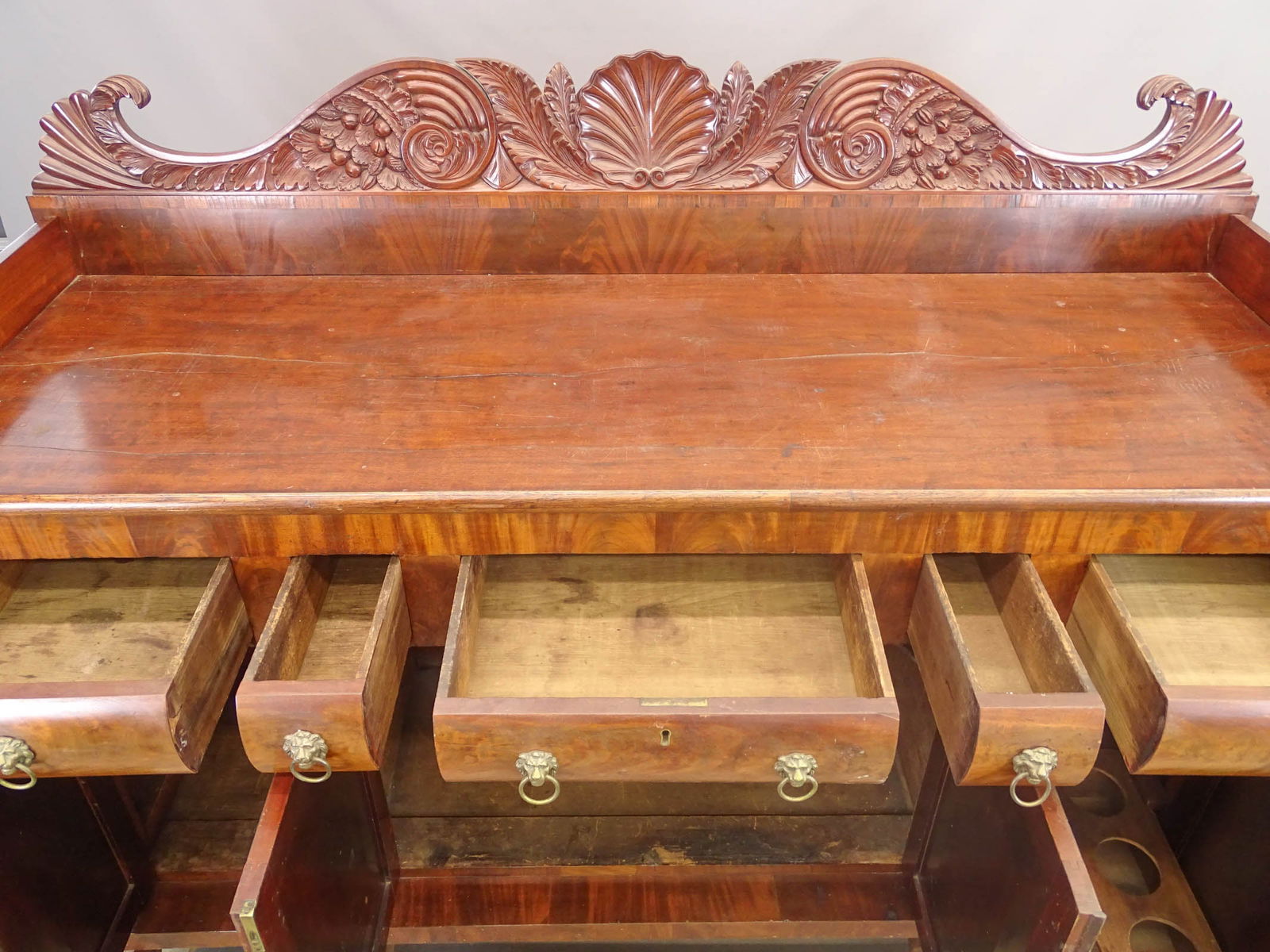 19th c. Empire Sideboard - 6