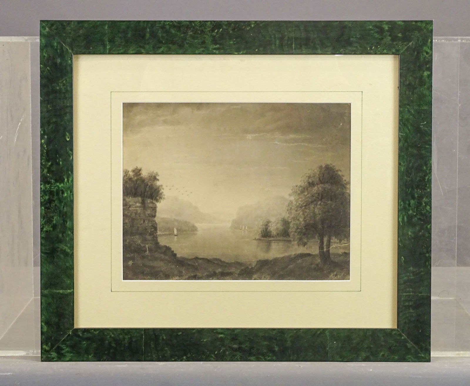 19th c. Sandpaper Drawings - 6