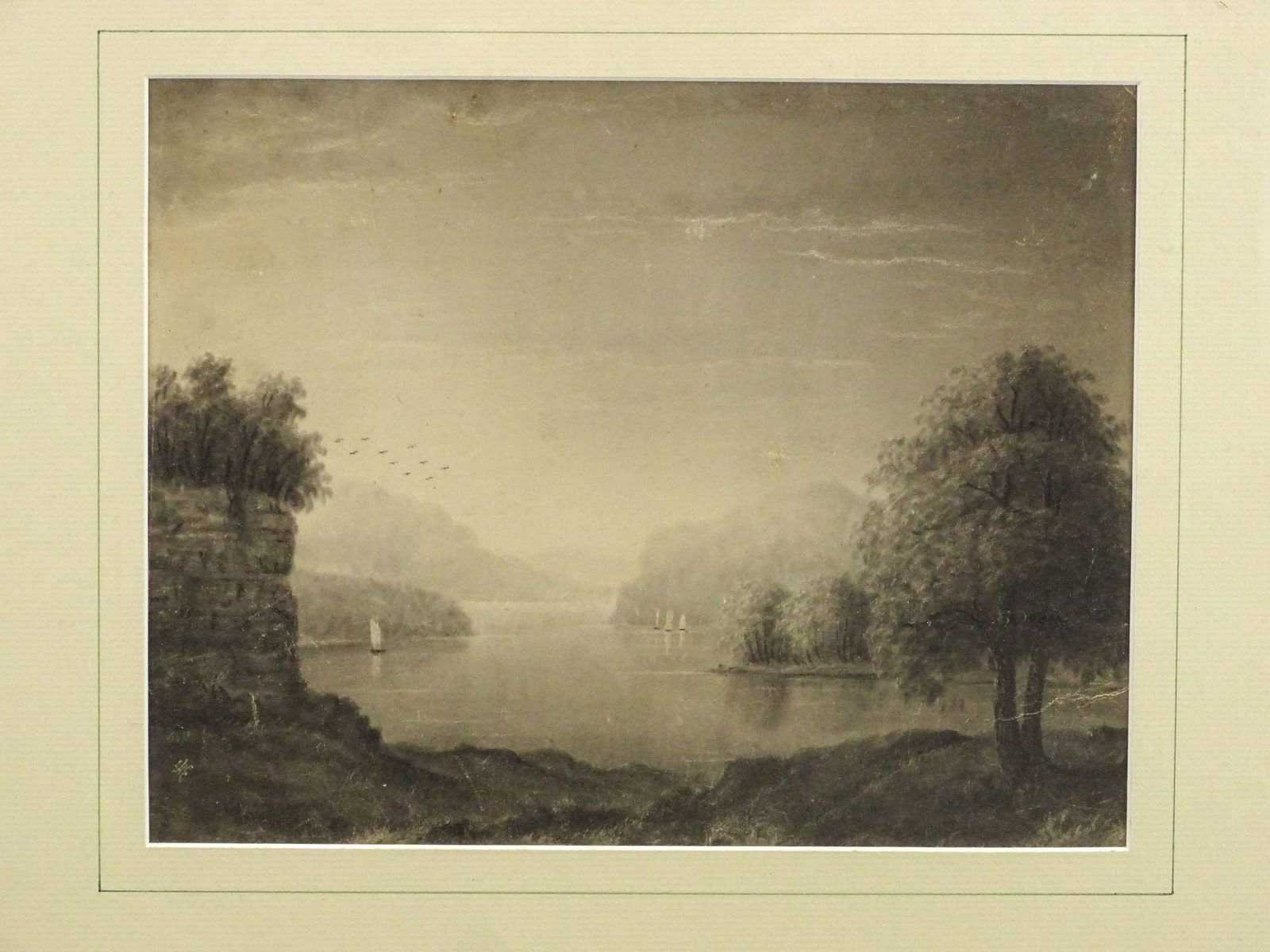 19th c. Sandpaper Drawings - 7