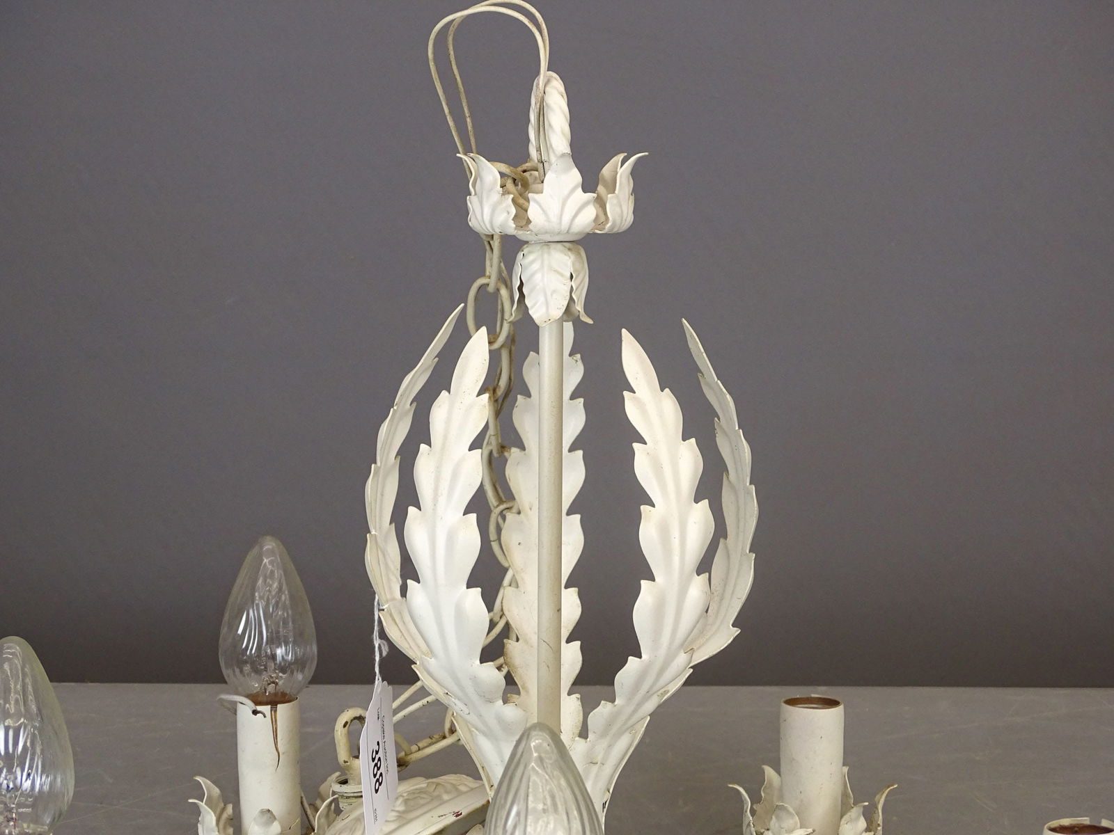 Wrought Iron Chandelier - 2