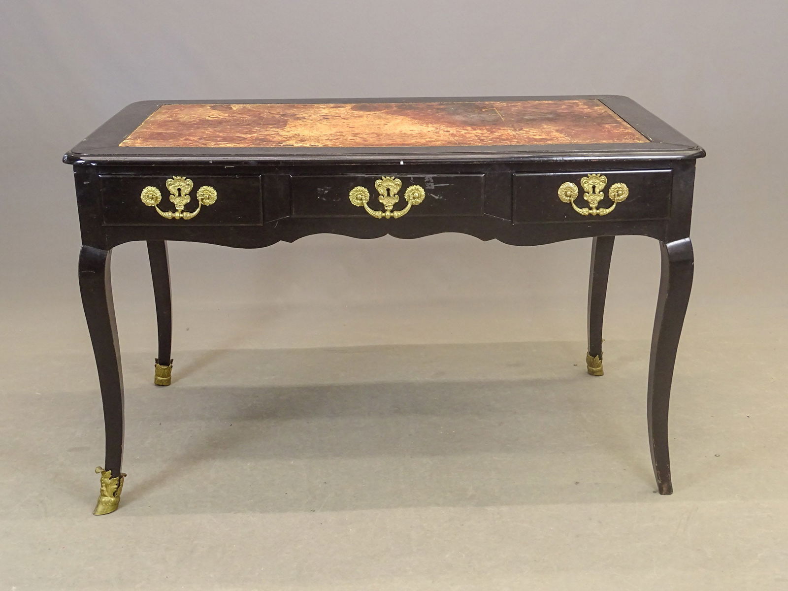 French Ebonized Desk - 3