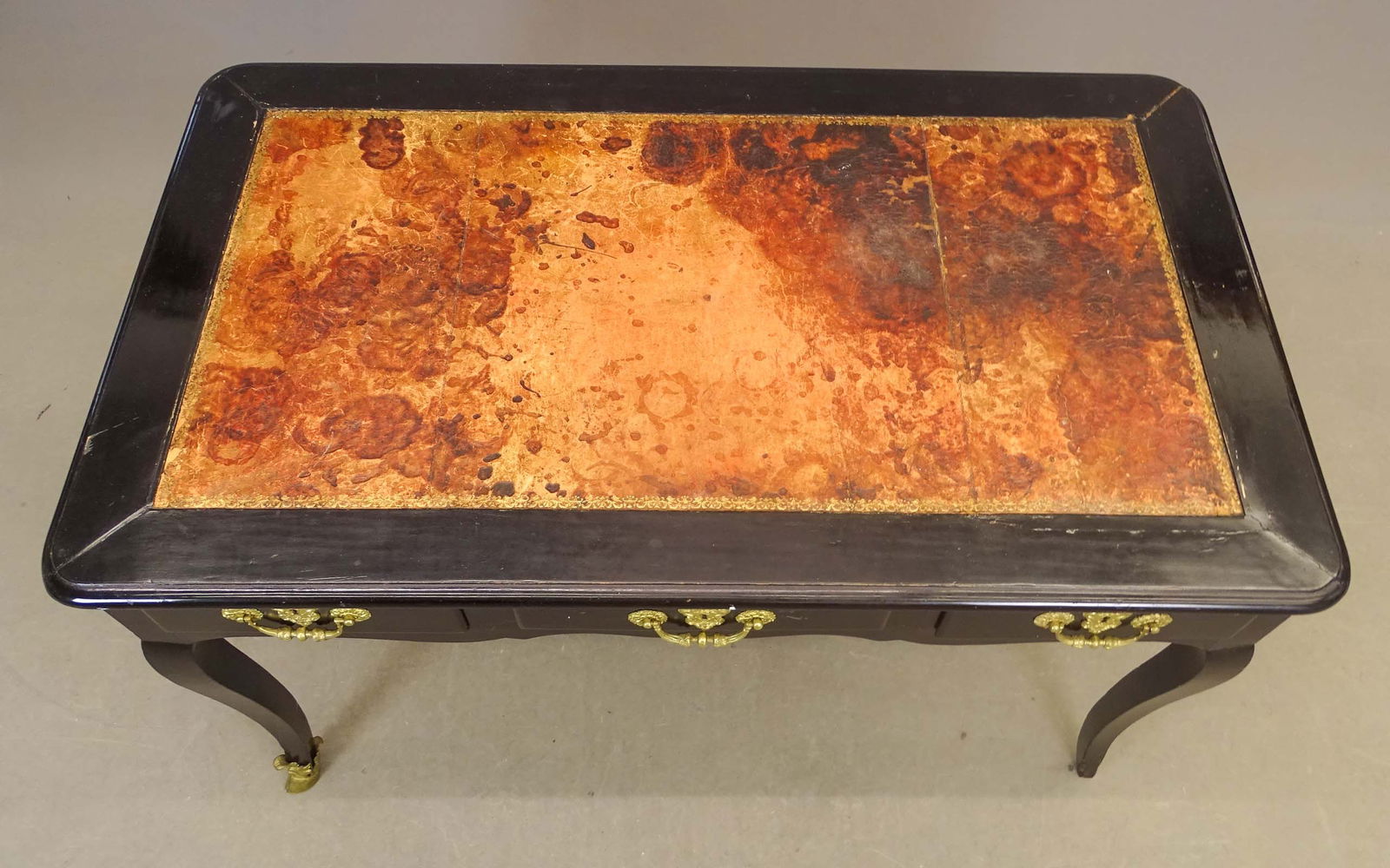 French Ebonized Desk - 4