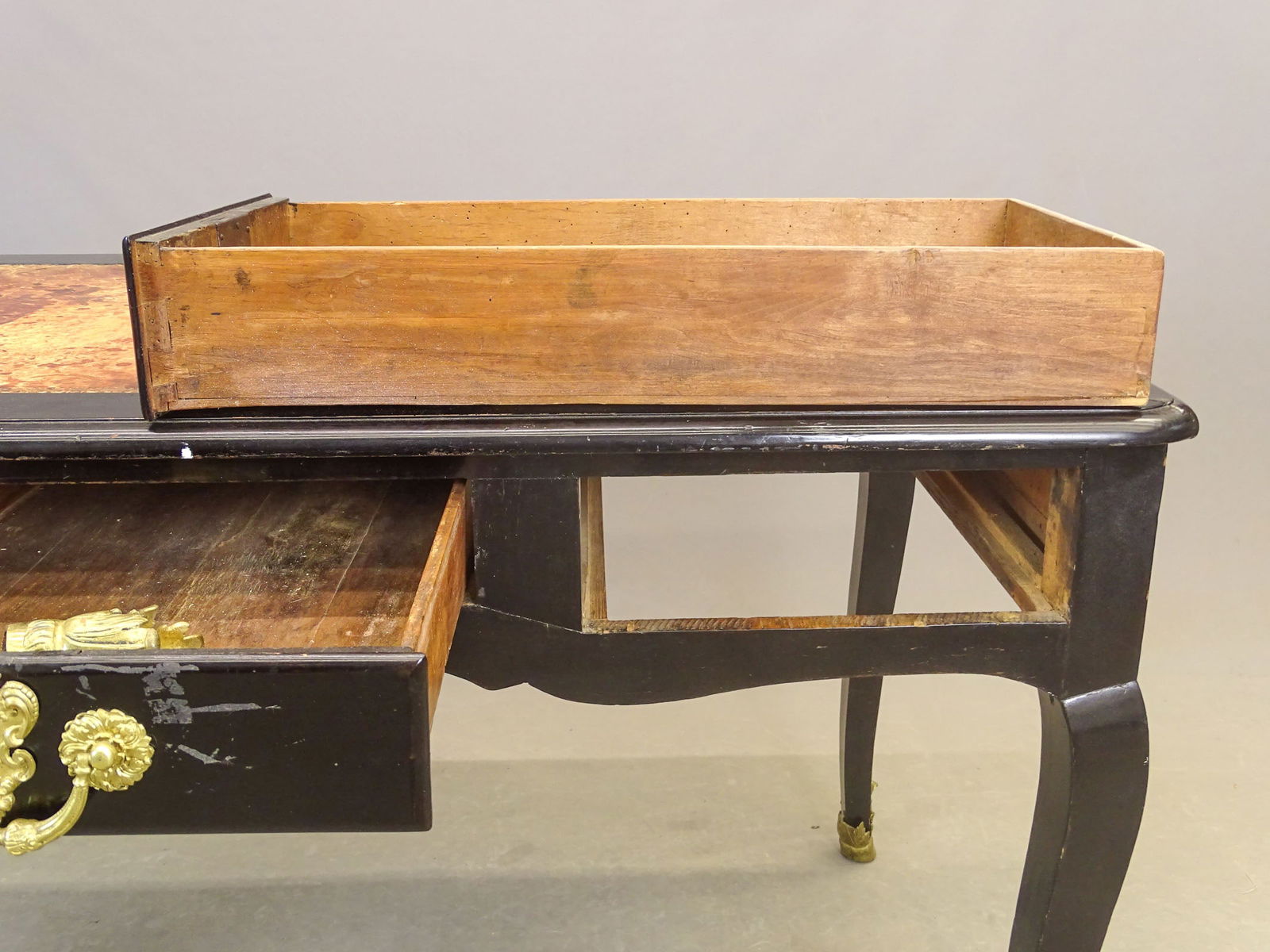 French Ebonized Desk - 8