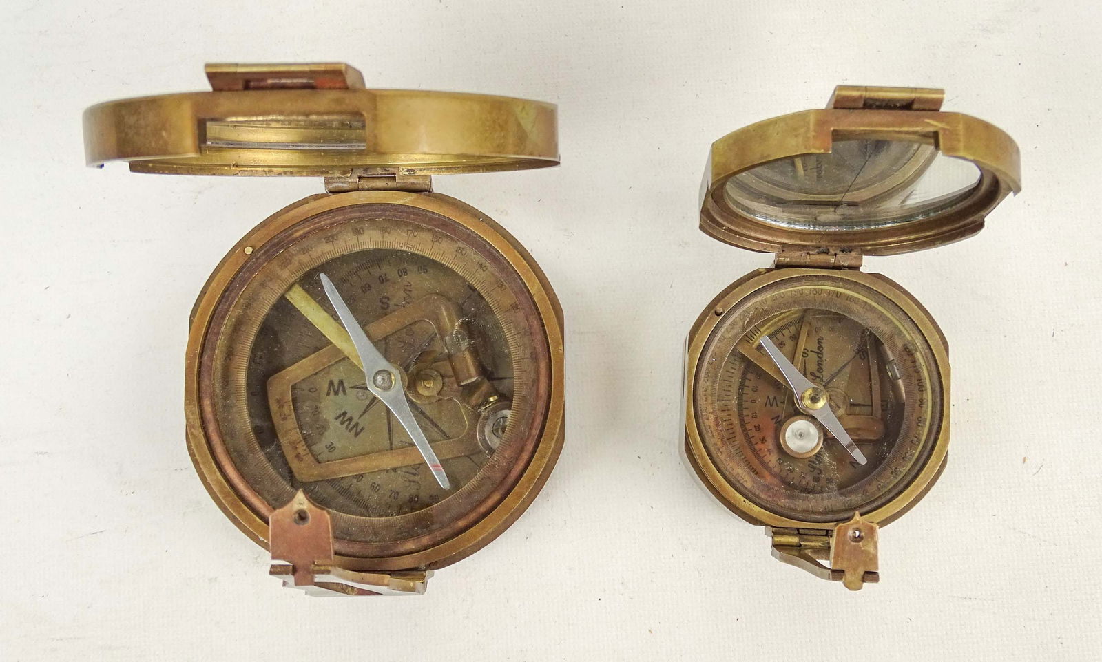 Antique Compass Lot - 2