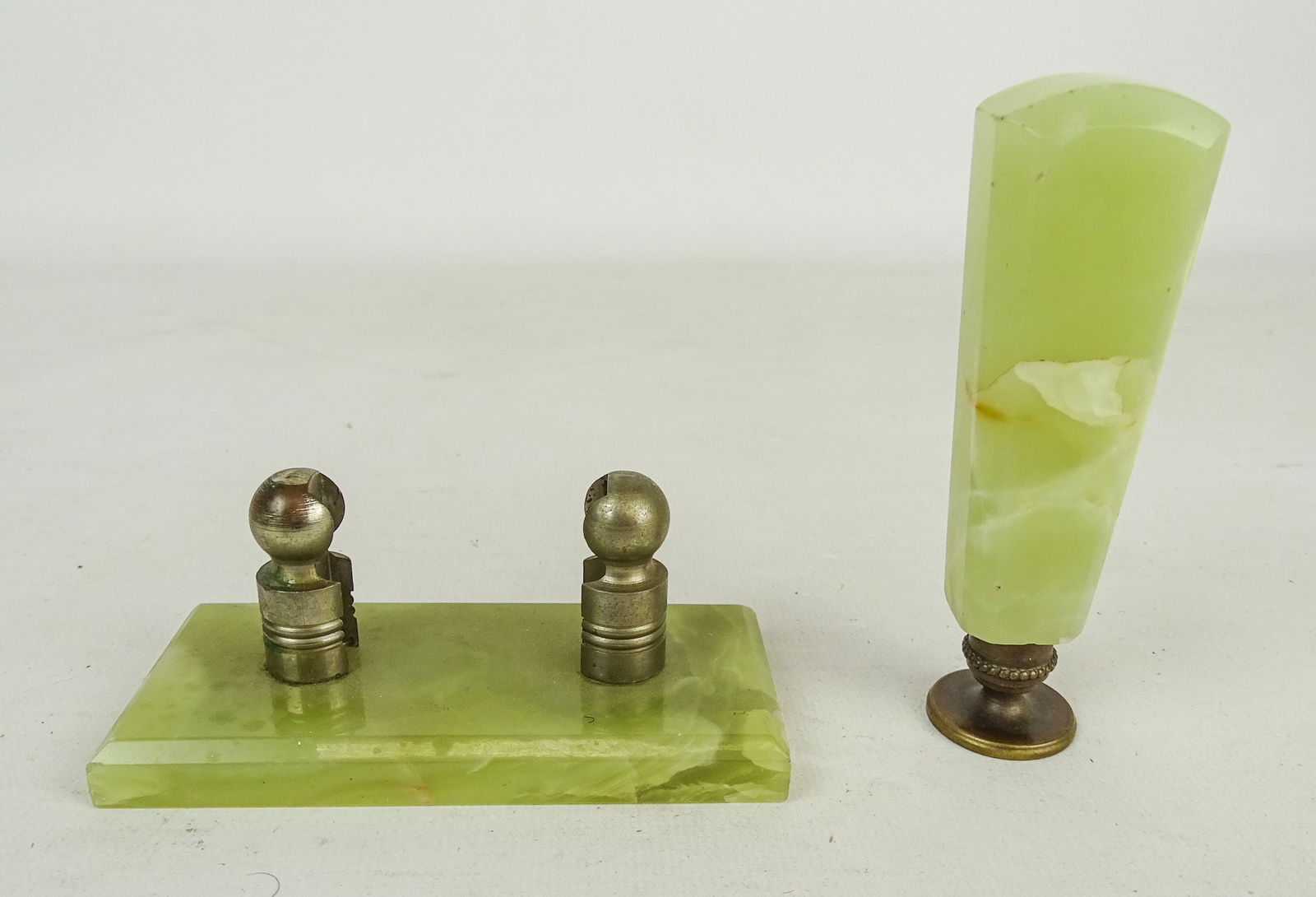 Alabaster Desk Set - 3