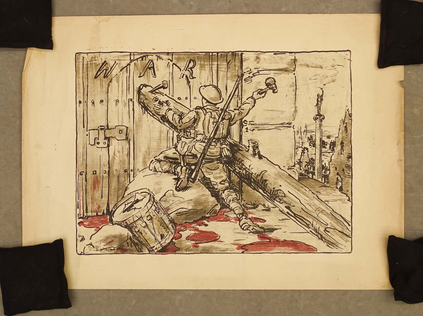 WWI Poster: WWI poster. 22 1/2" x 31 1/2".