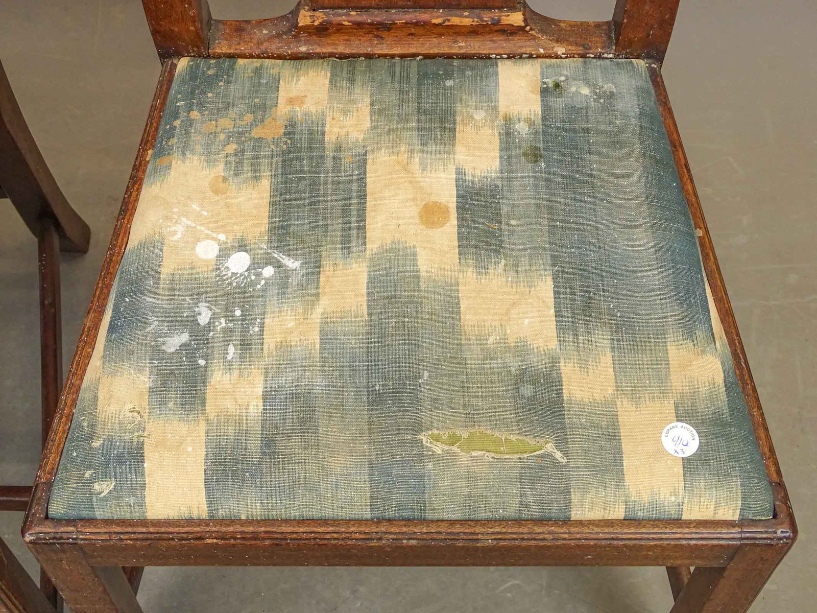 Pair 18th c. Chippendale Chairs - 4