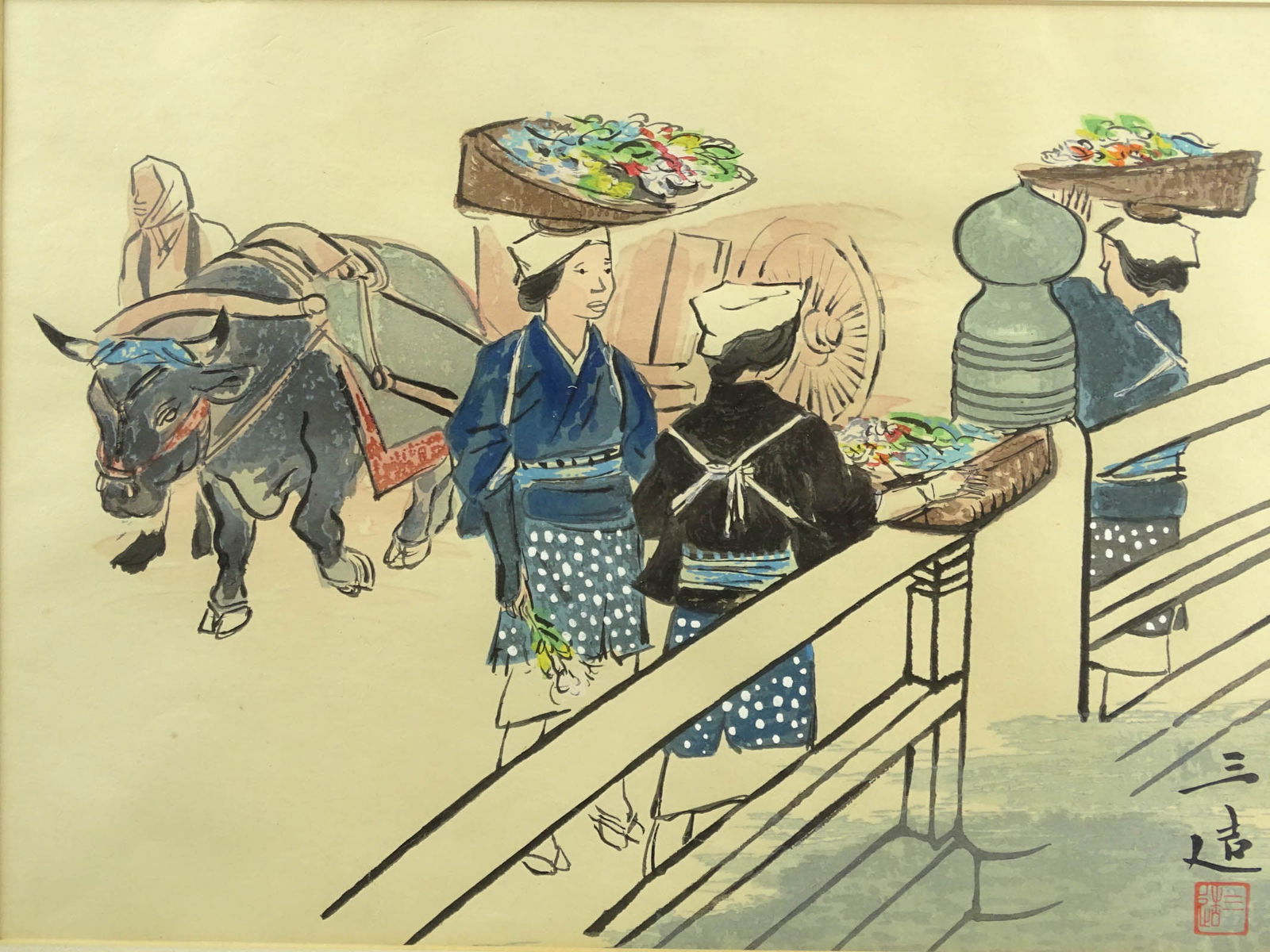 Asian Watercolor - 2