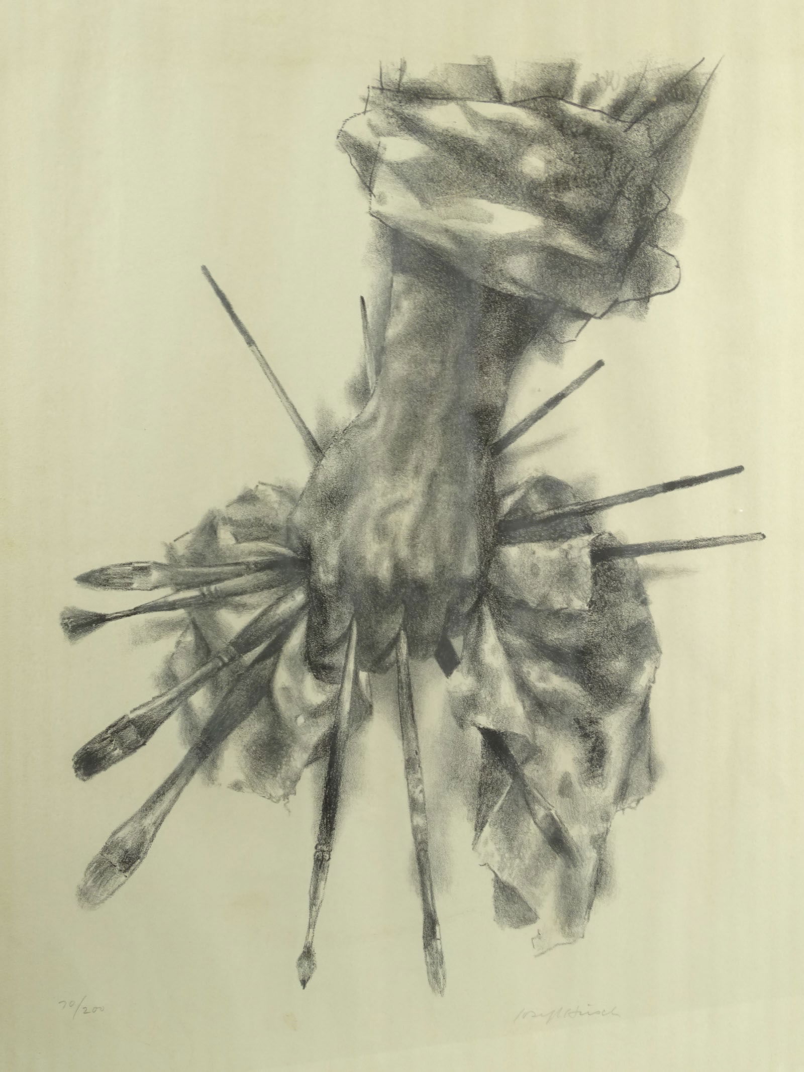 Joseph Hirsch Signed Lithograph - 2