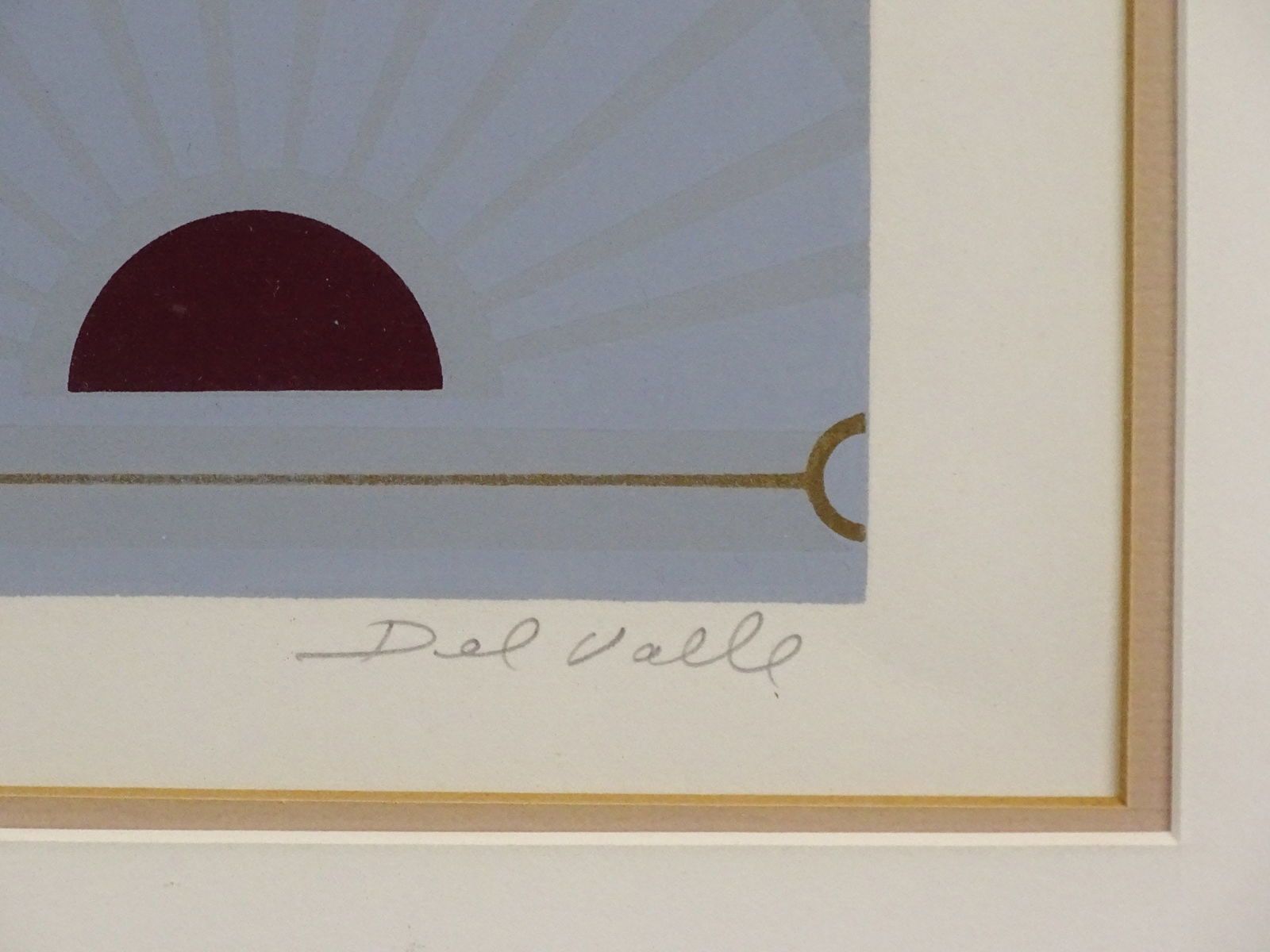 Del Valle, Serigraph - 4