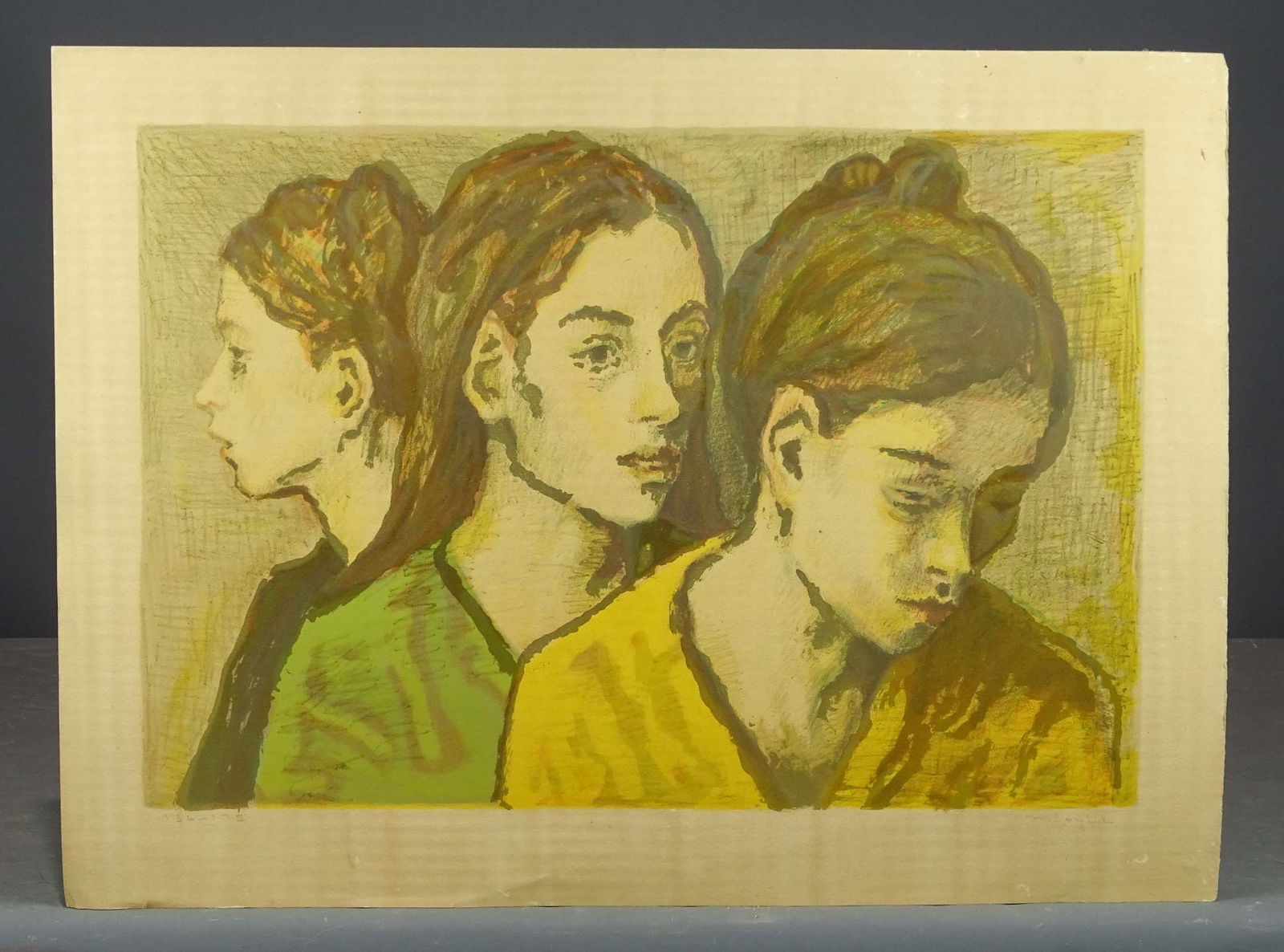 Moses Sawyer Lithograph: Moses Sawyer lithograph. 24 1/2" x 18".