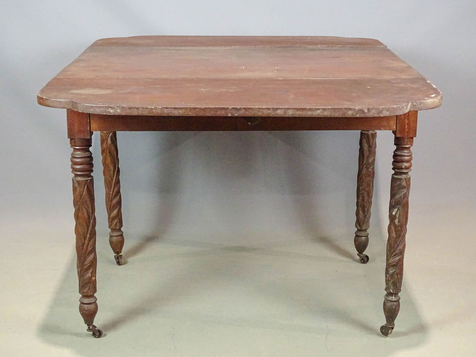 19th c. Dropleaf Table - 3