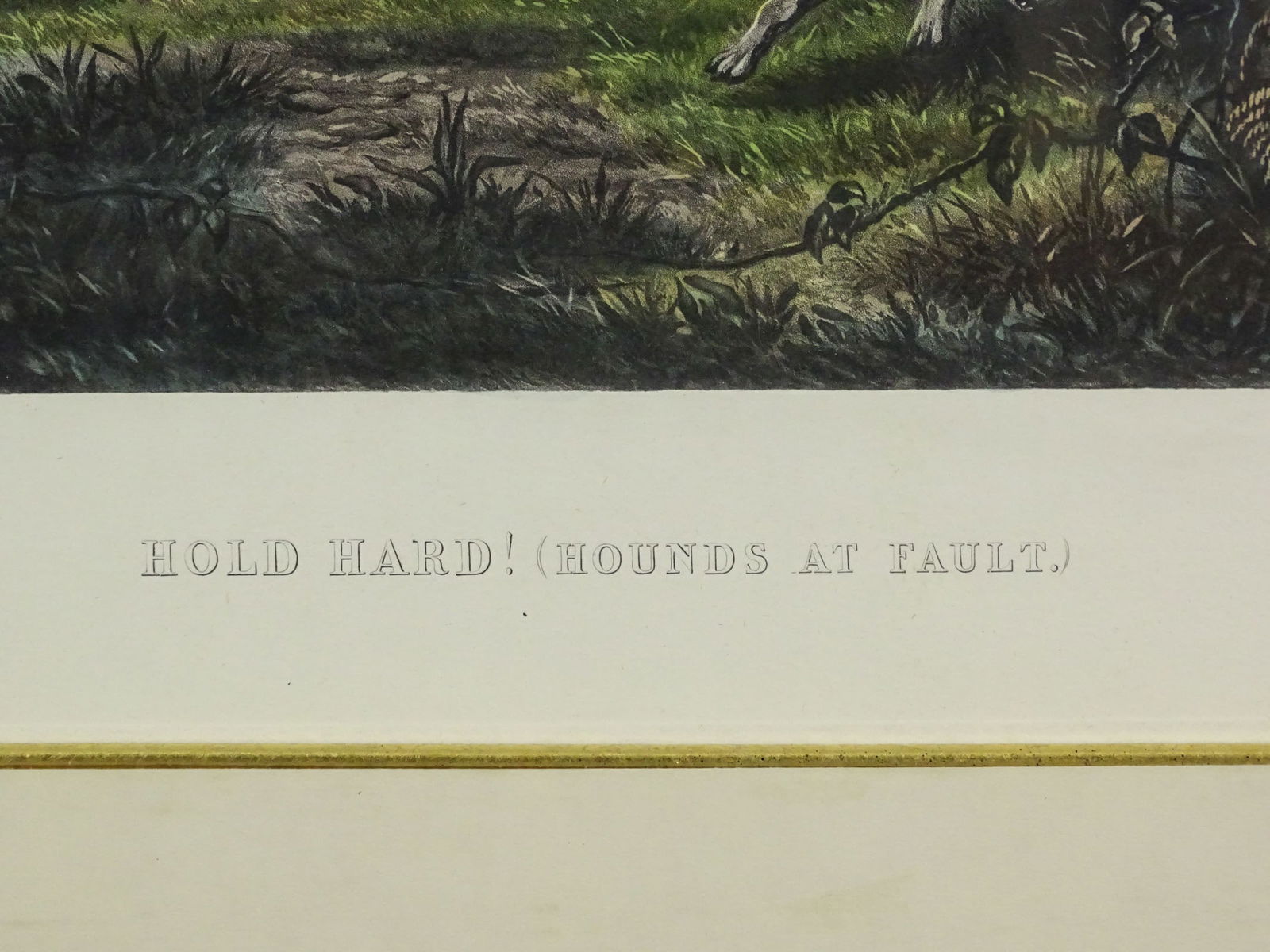 19th c. Fox Hunting Print - 5