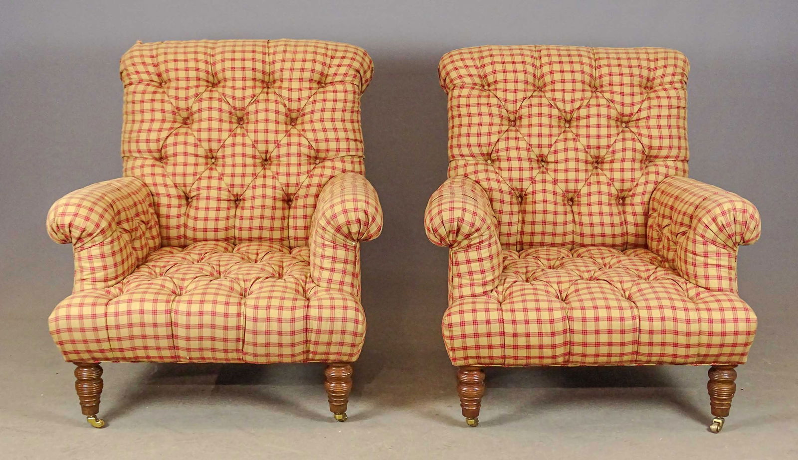 Pair Easy Chairs - 2