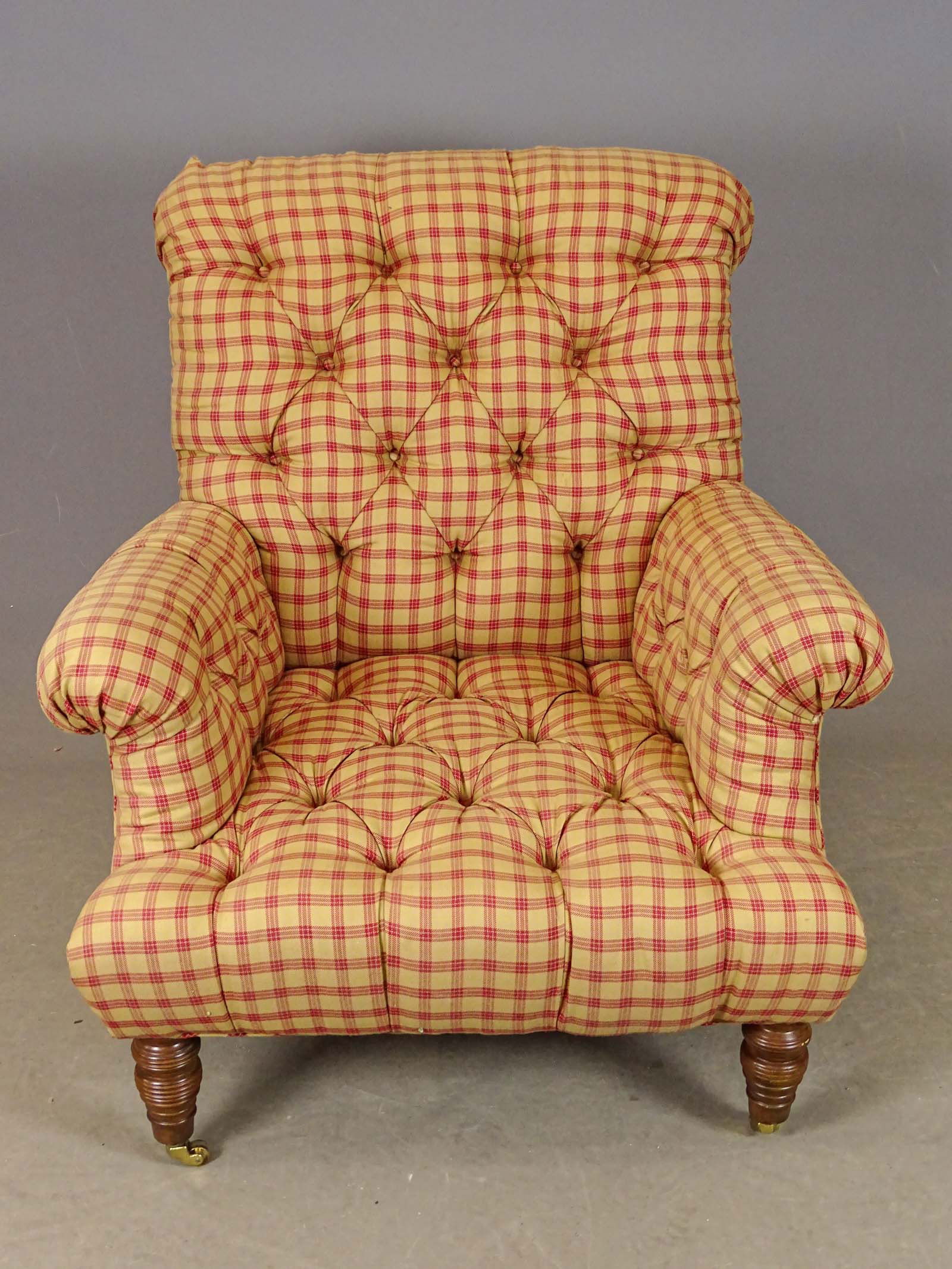 Pair Easy Chairs - 4