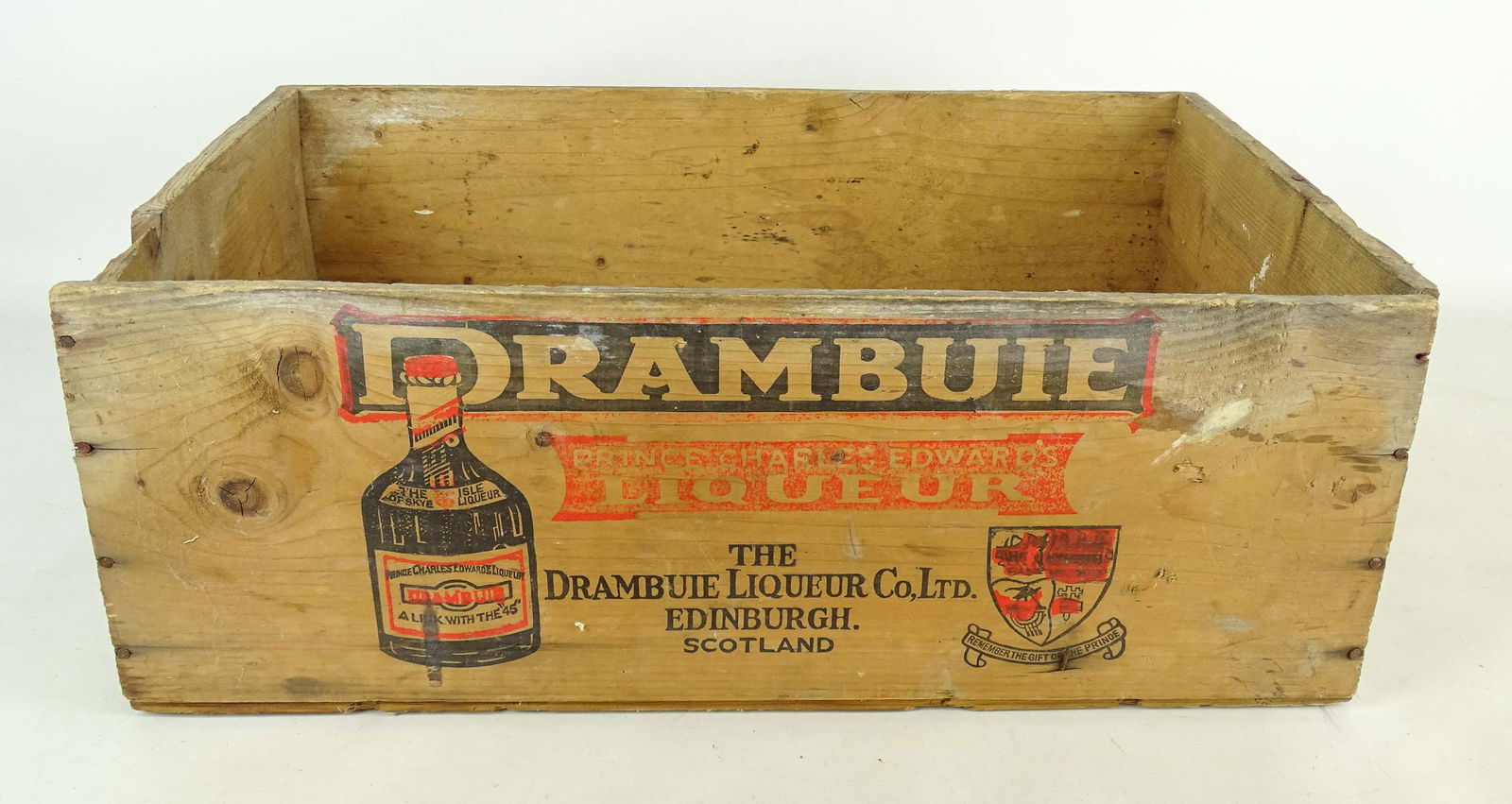 Tin and Crate Lot - 2