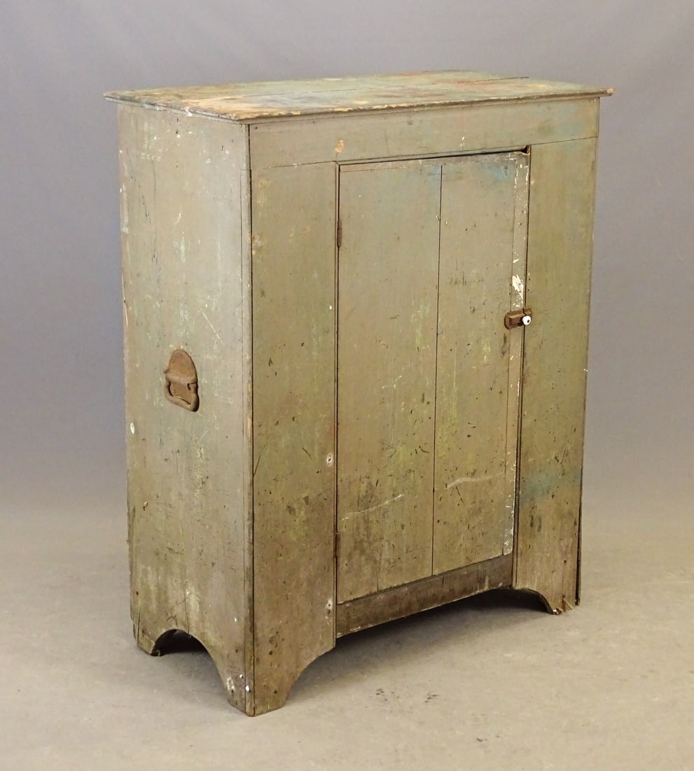 19th c. Single Door Cupboard (1 of 7)