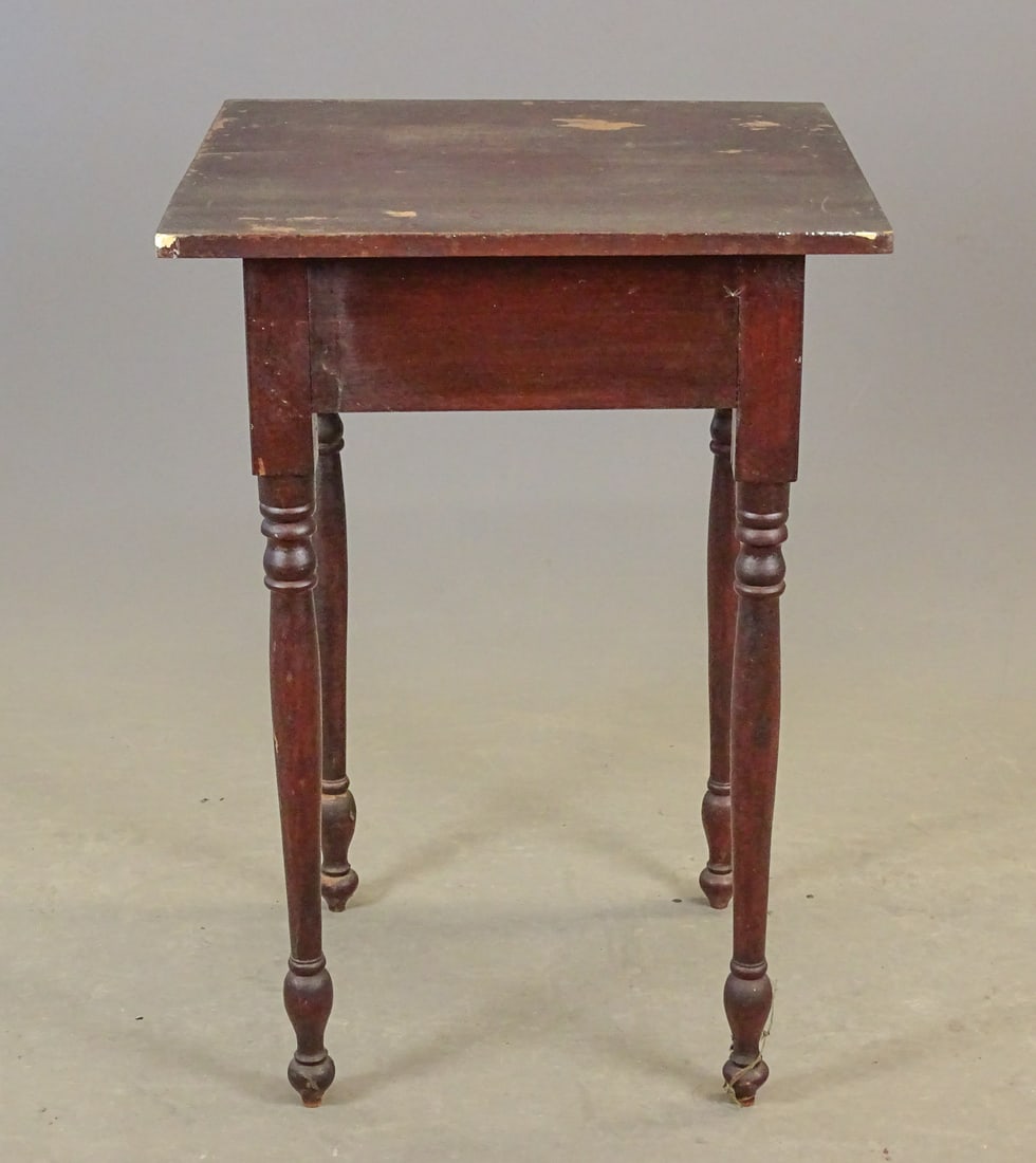 19th c. Single Drawer Stand - 6