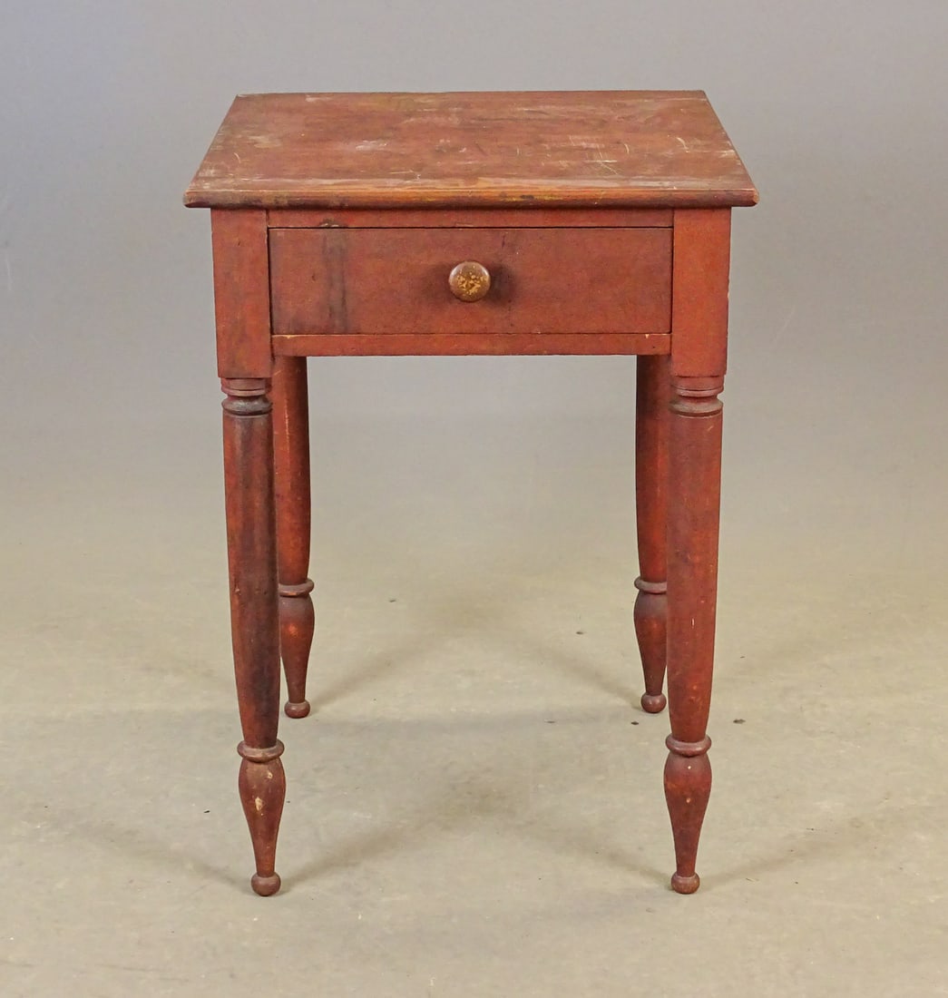 19th c. Single Drawer Stand - 2