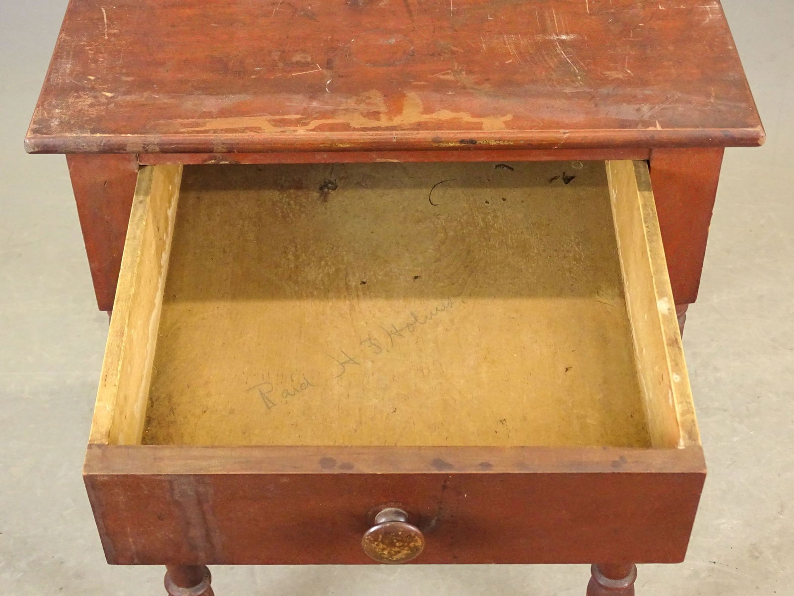 19th c. Single Drawer Stand - 4