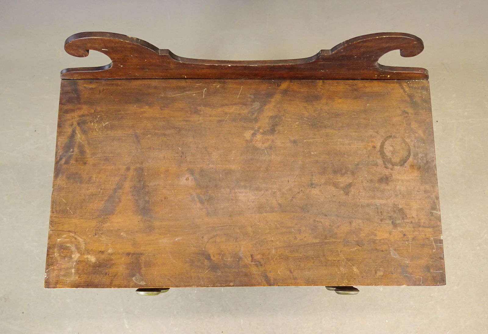 19th c. Two Drawer Work Table - 6