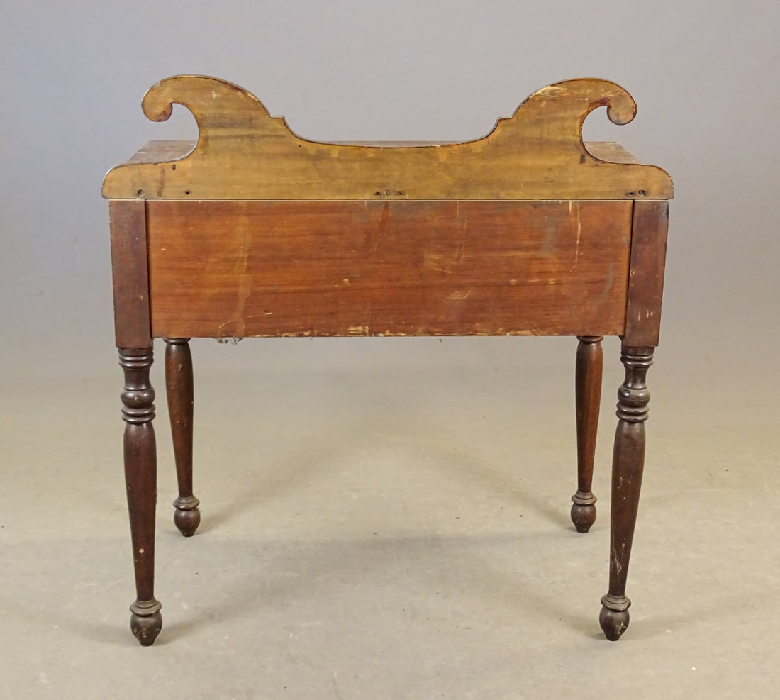 19th c. Two Drawer Work Table - 7