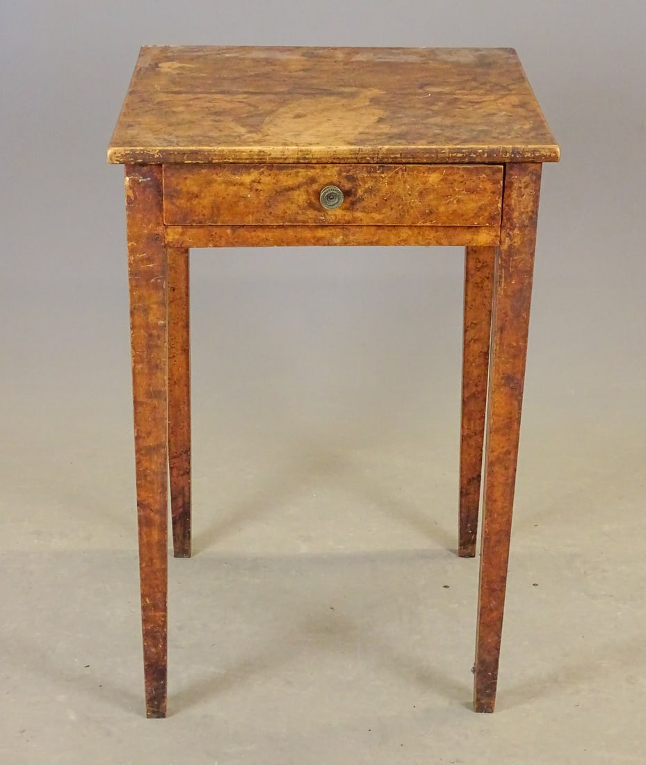 19th c. Hepplewhite Single Drawer Stand - 2