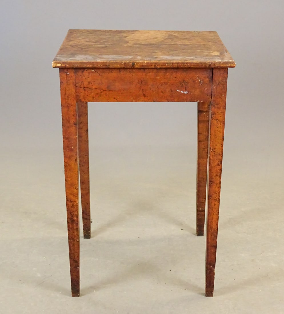 19th c. Hepplewhite Single Drawer Stand - 6