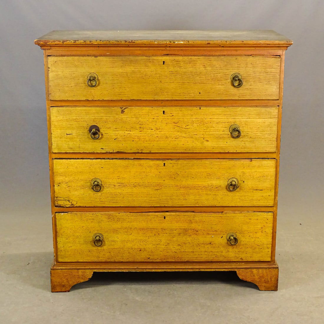 19th c. Four Drawer Chest - 2