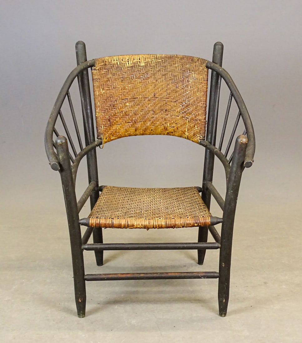 Rustic Adirondack Arm Chair - 2