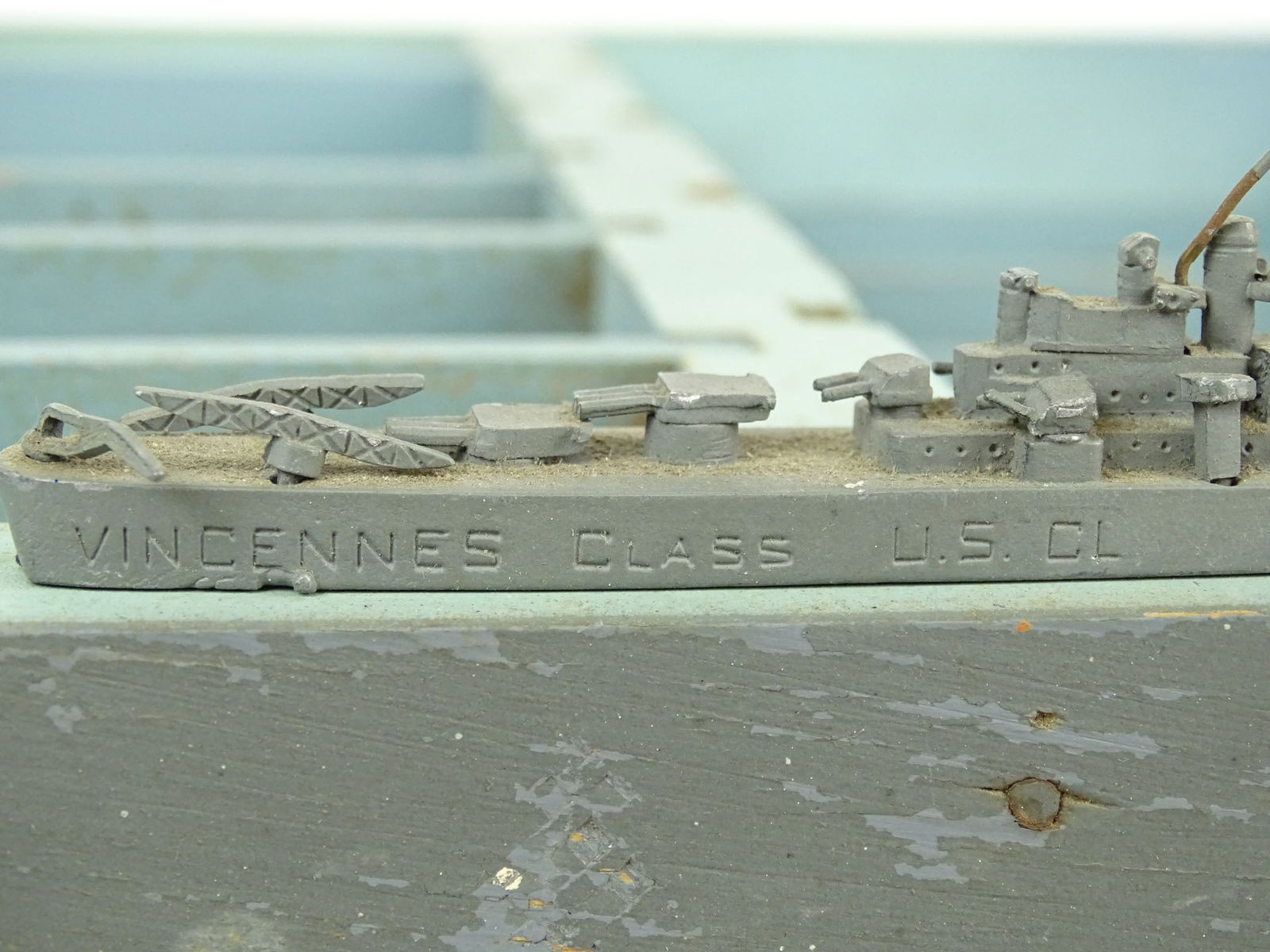 WWII US Miniature Ship Models - 13