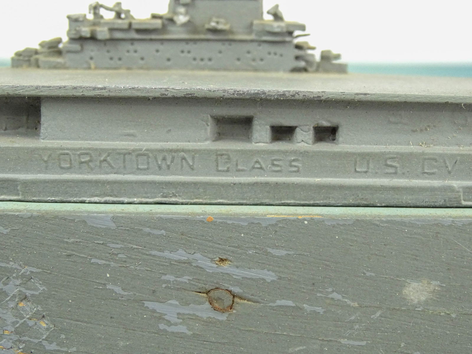 WWII US Miniature Ship Models - 14