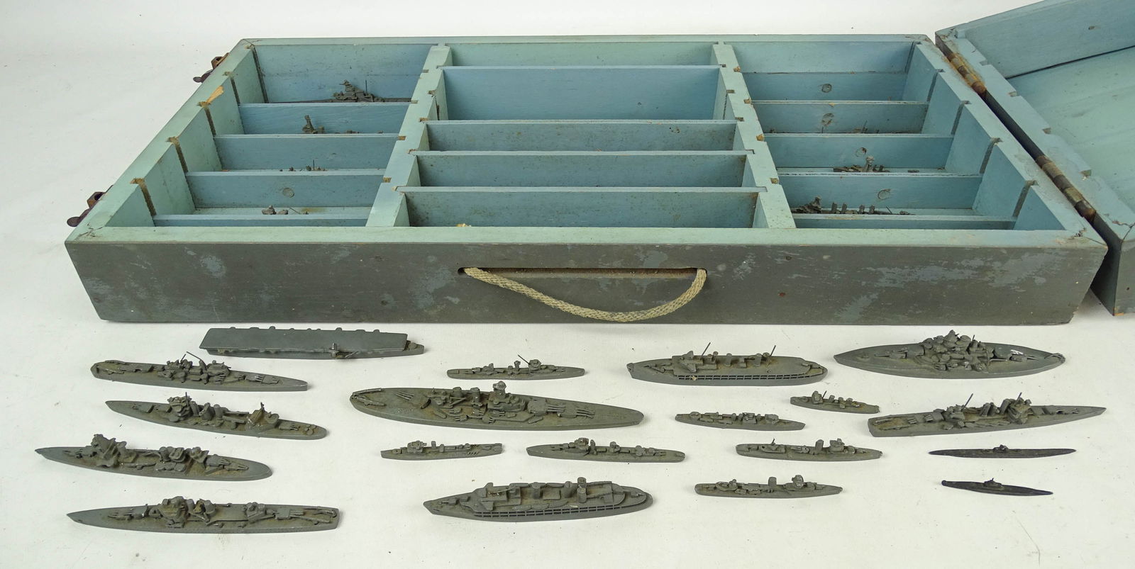 WWII US Miniature Ship Models - 2