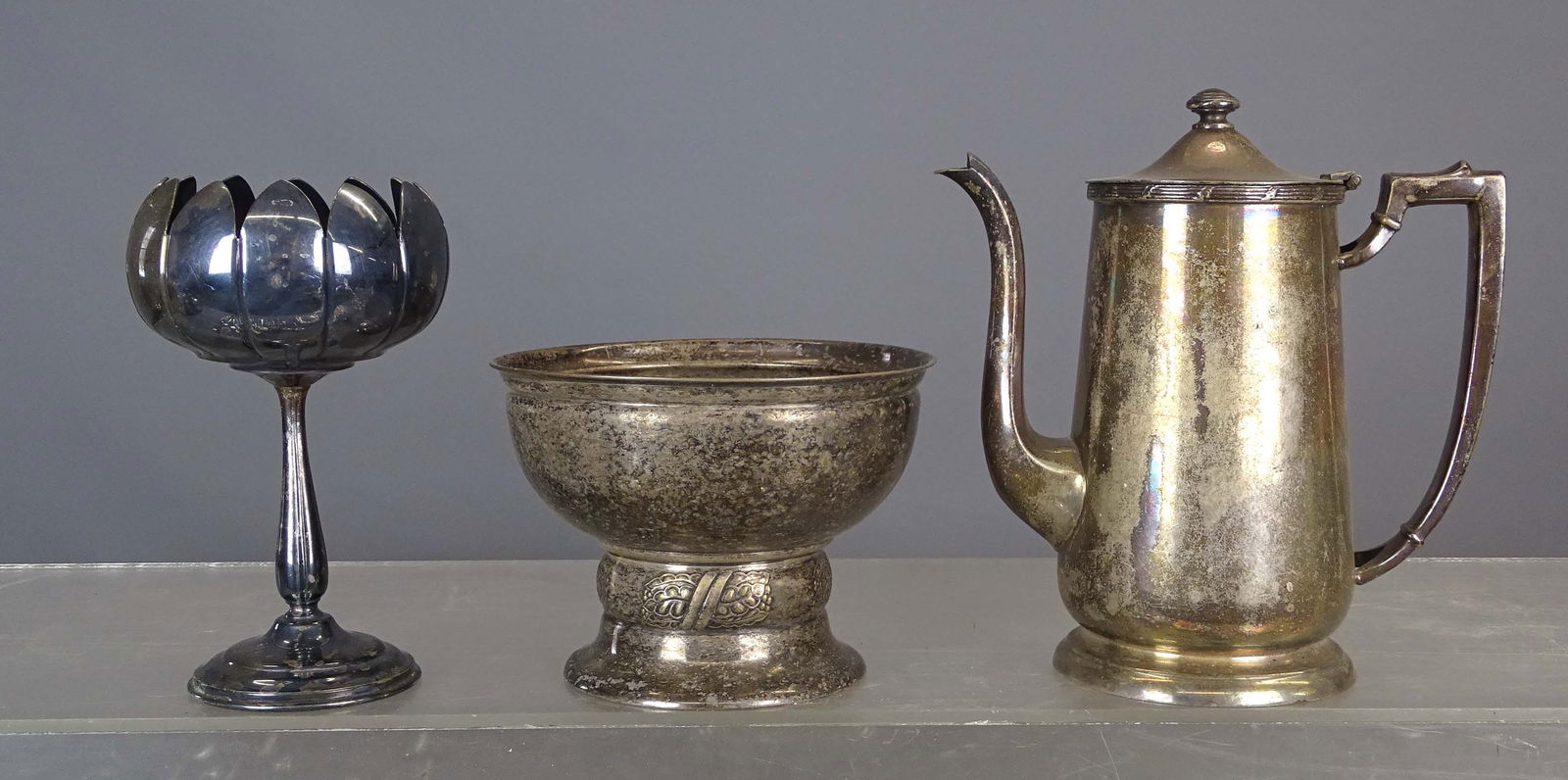 Misc Silver Plate Lot - 16