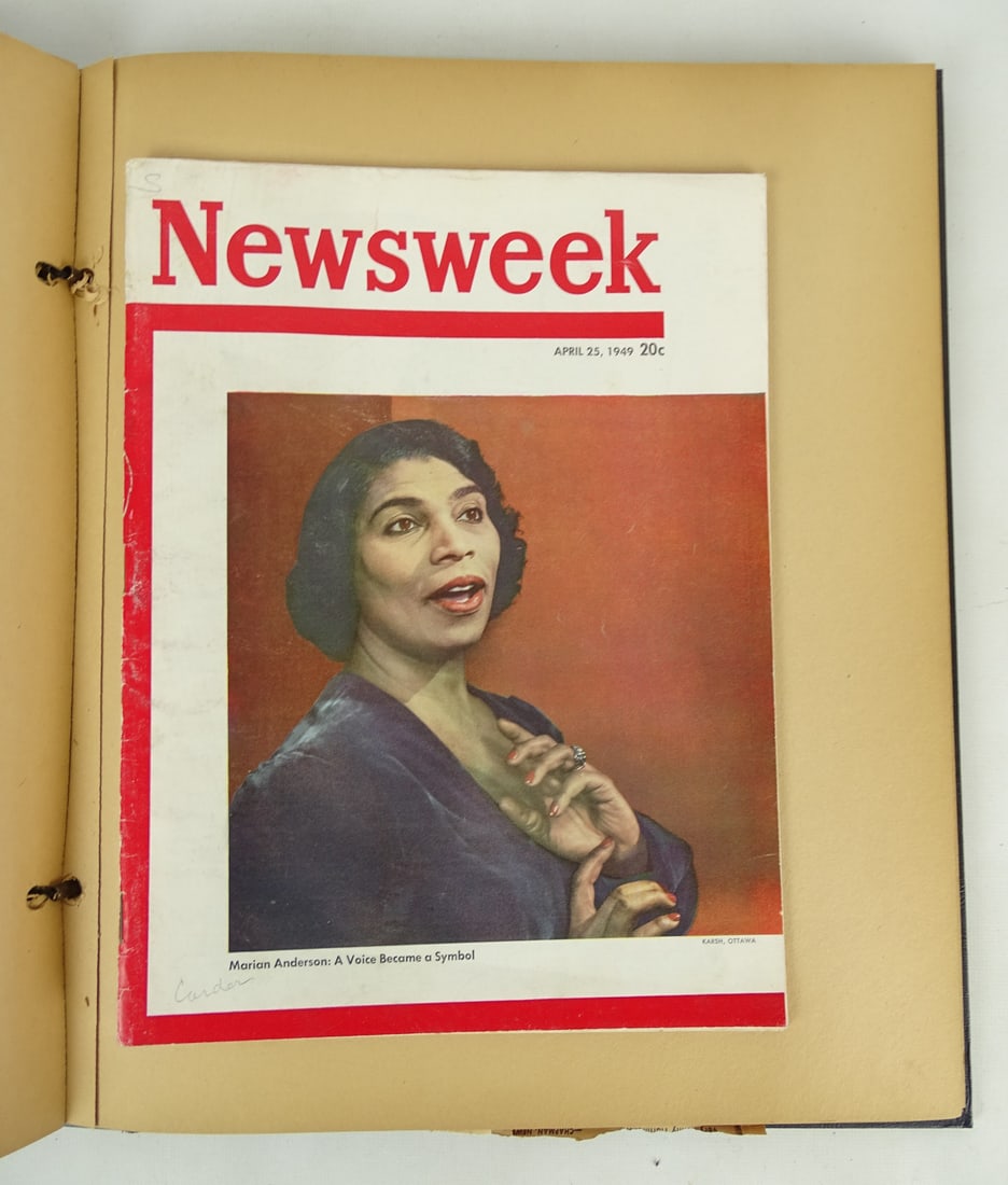 Marian Anderson Scrapbook - 10