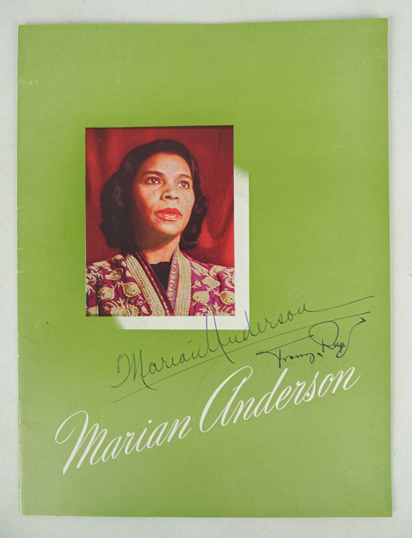 Marian Anderson Scrapbook - 2