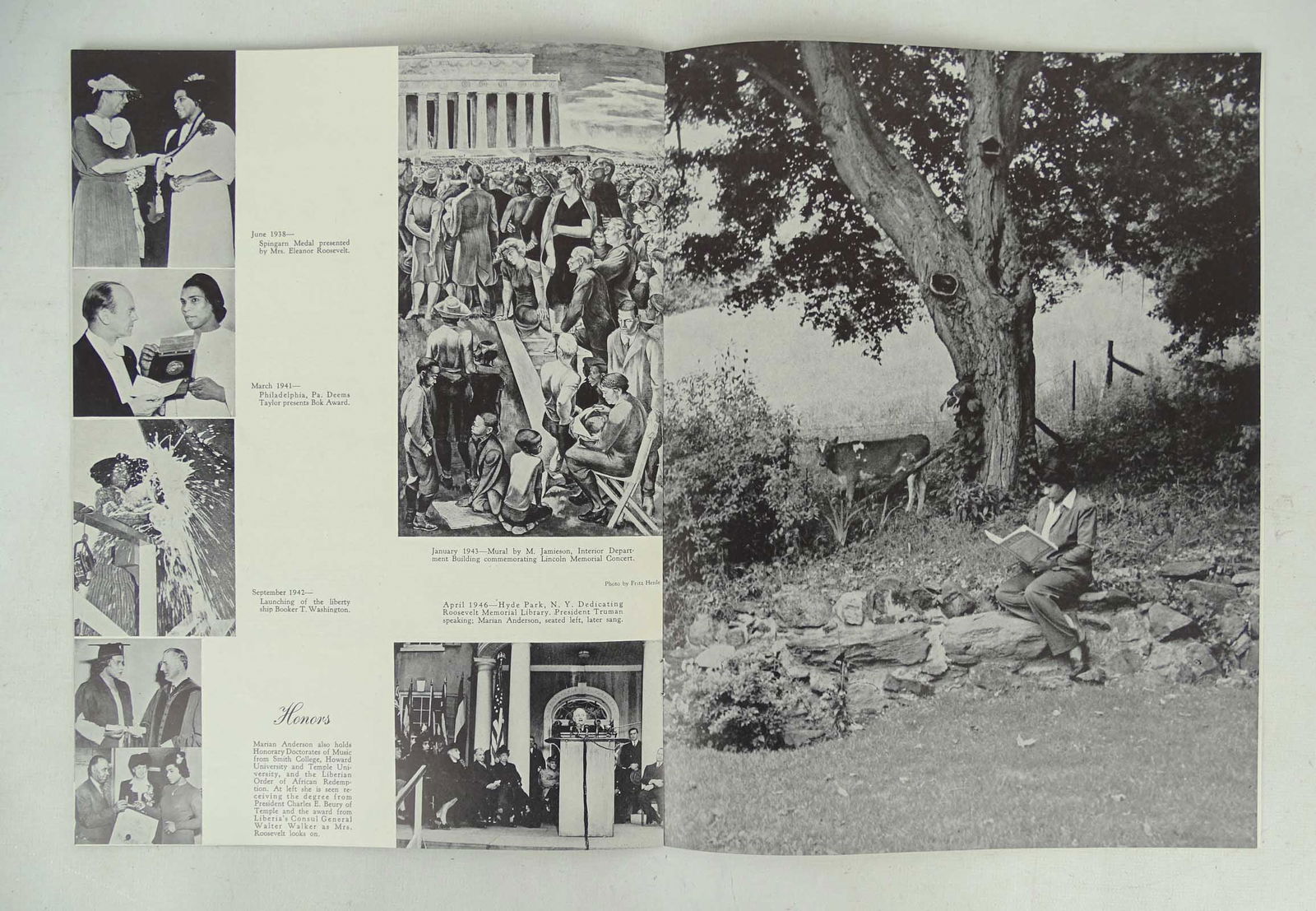 Marian Anderson Scrapbook - 4