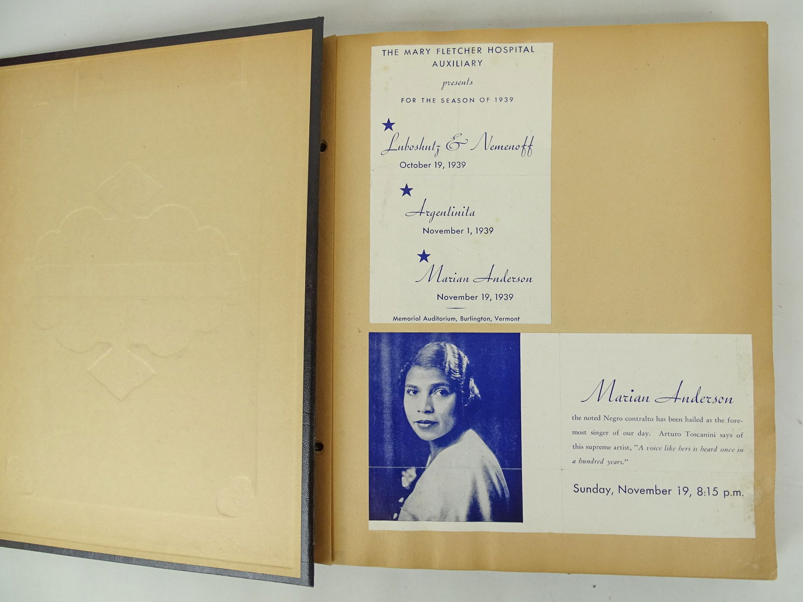 Marian Anderson Scrapbook - 6