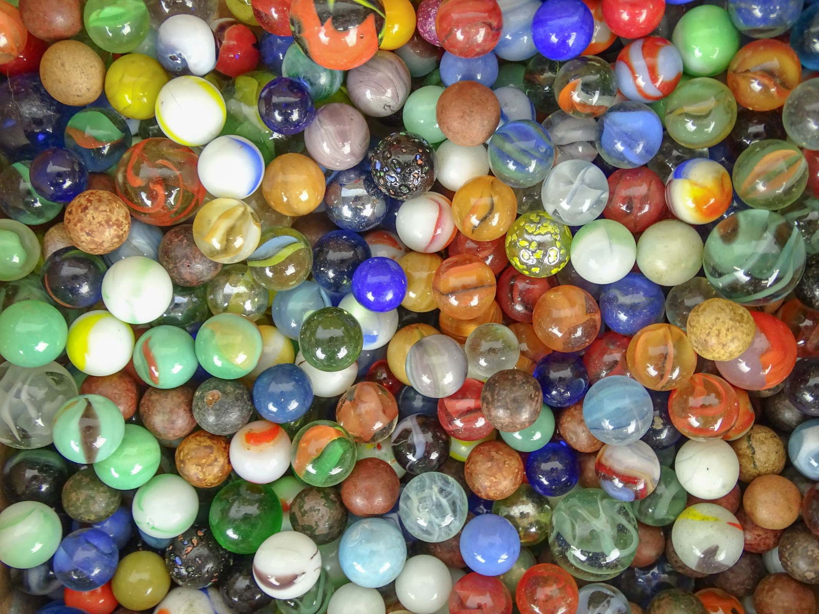 Glass Marble Lot - 5