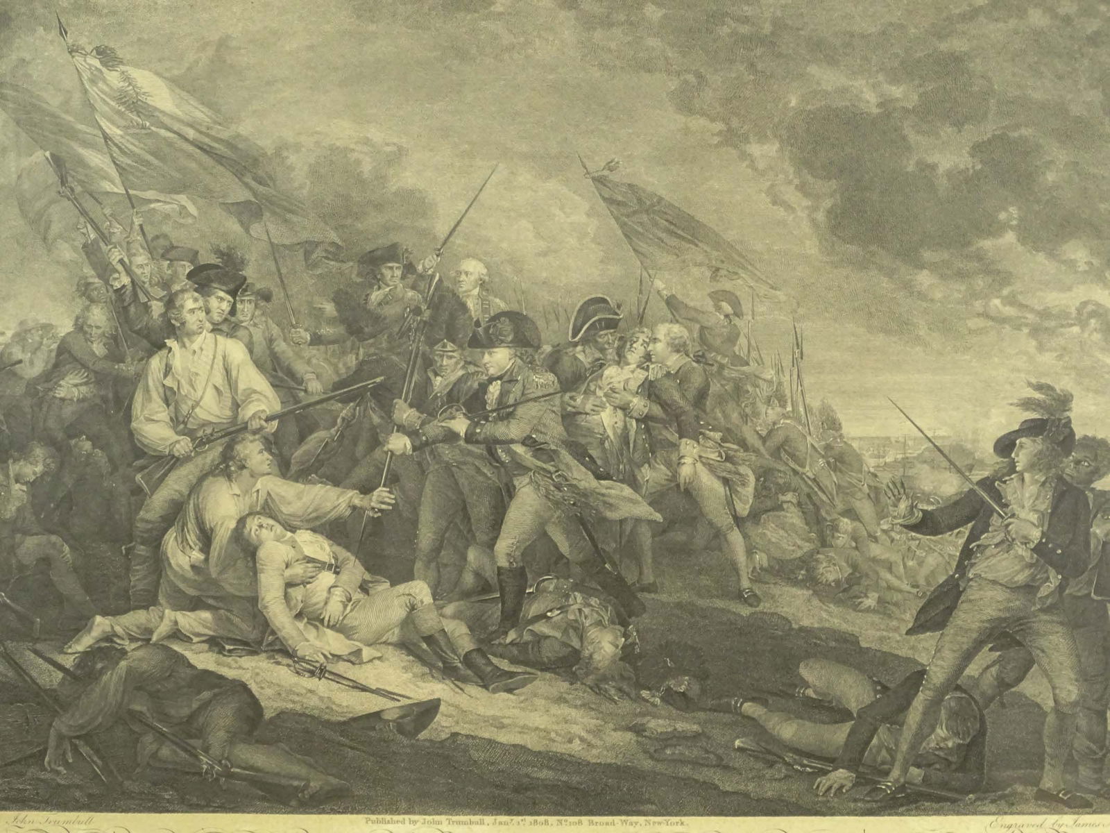 19th c. Bunker Hill Print - 2