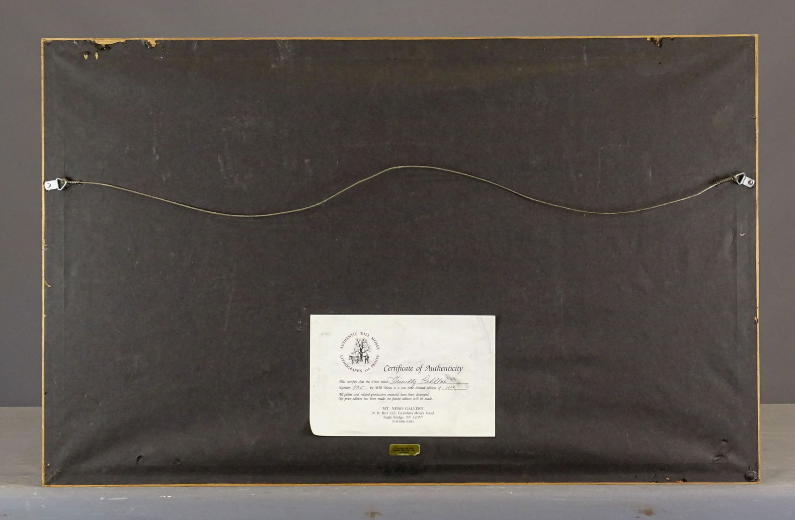 Will Moses Signed Print - 7