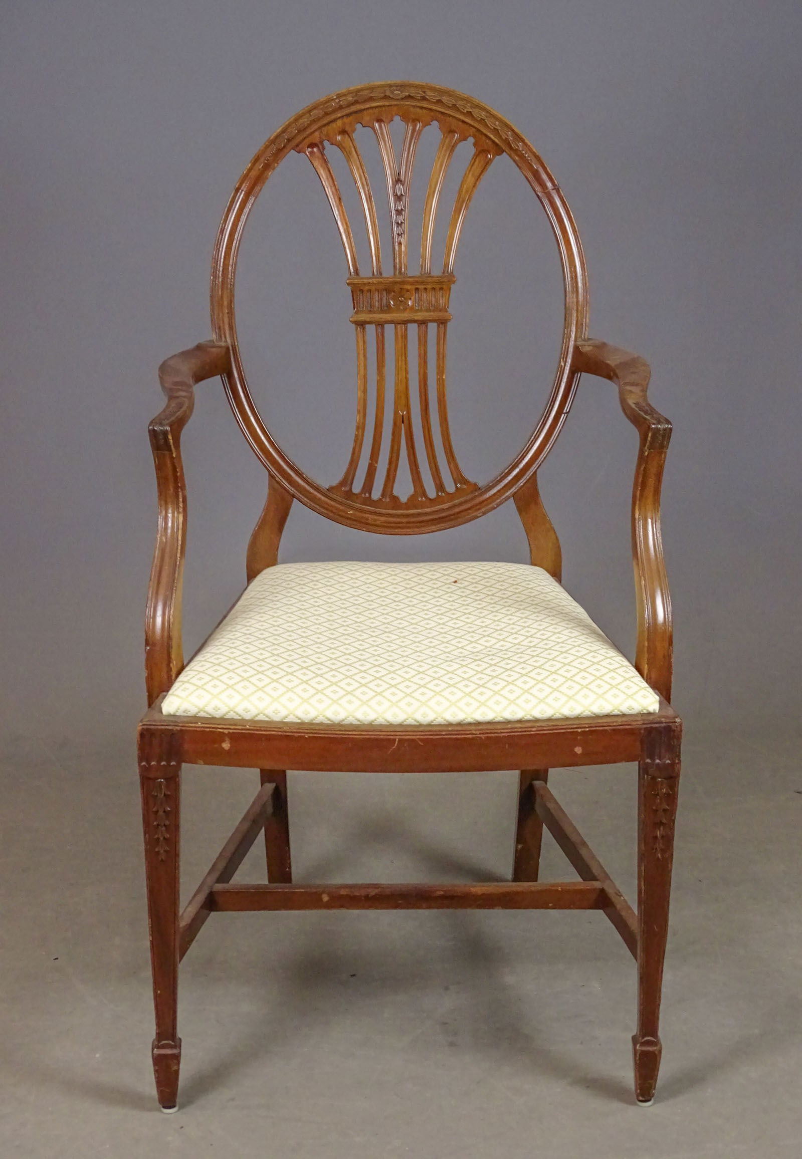 Hepplewhite Style Armchair - 2