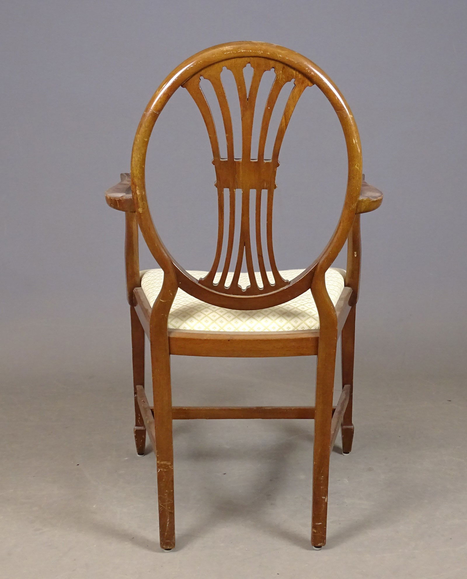 Hepplewhite Style Armchair - 8