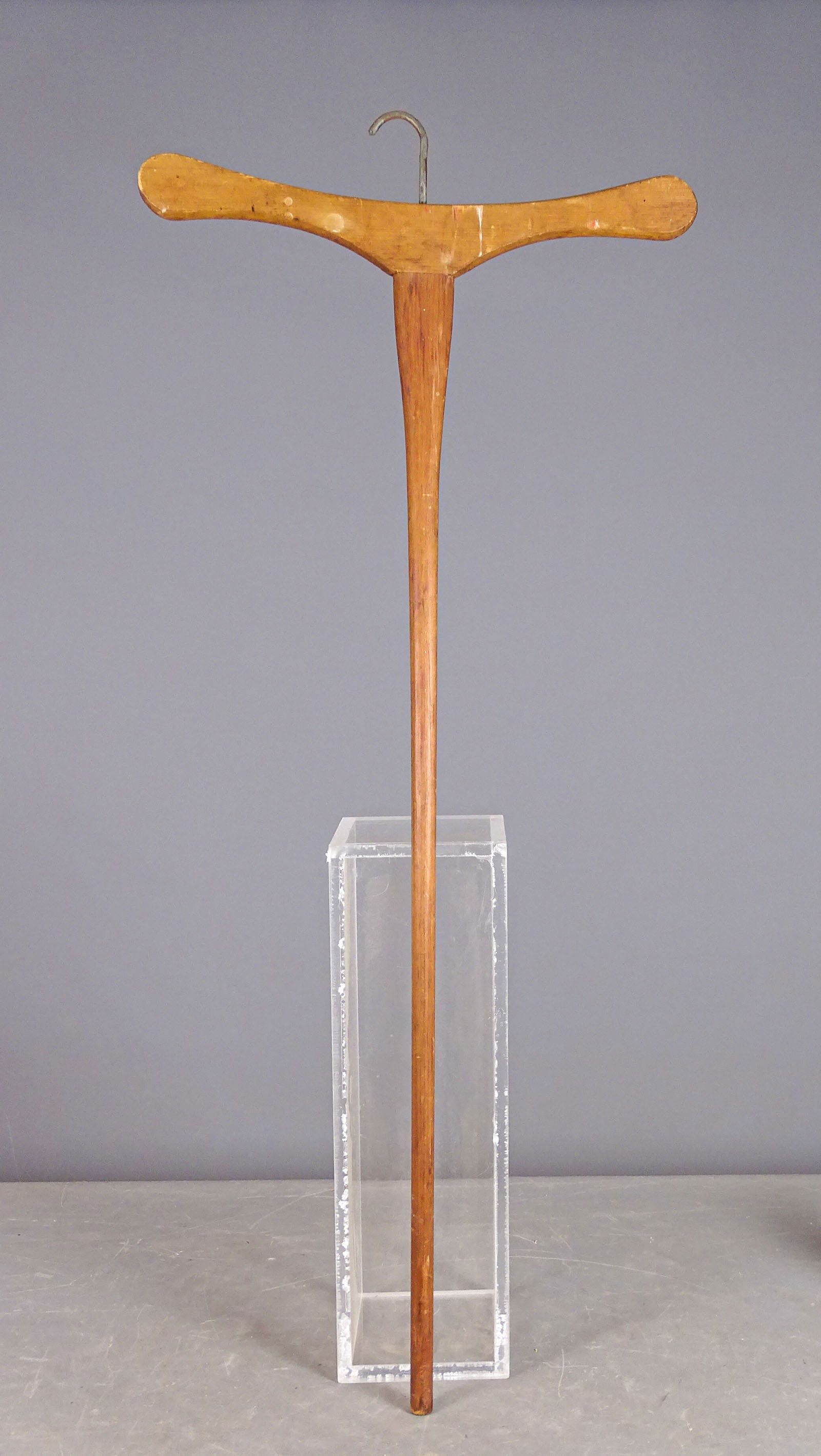 19th c. Shaker Cloak Hanger: 19th c. Shaker Cloak hanger. 43" L..